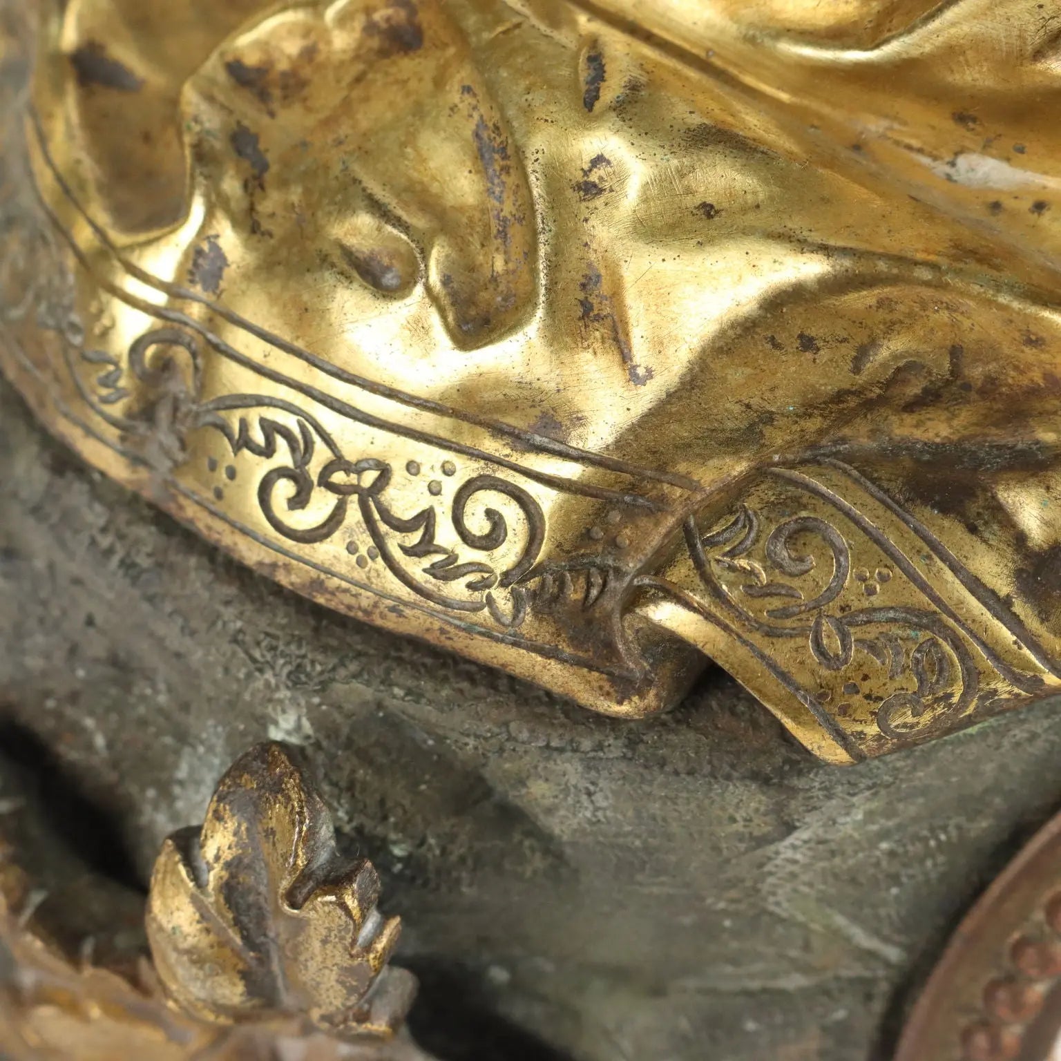 Antique Clock Gilded Bronze with Basement France XIX Century - France, XIX Century | Antiques | Fancy Goods