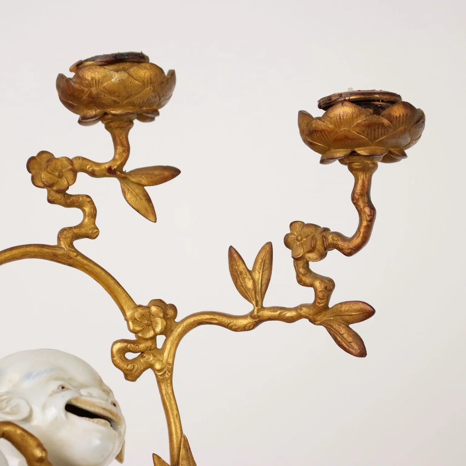 Antique Candle-Holders Bronze Japan XIX Century - Japan XIX Century | Antiques | Fancy Goods