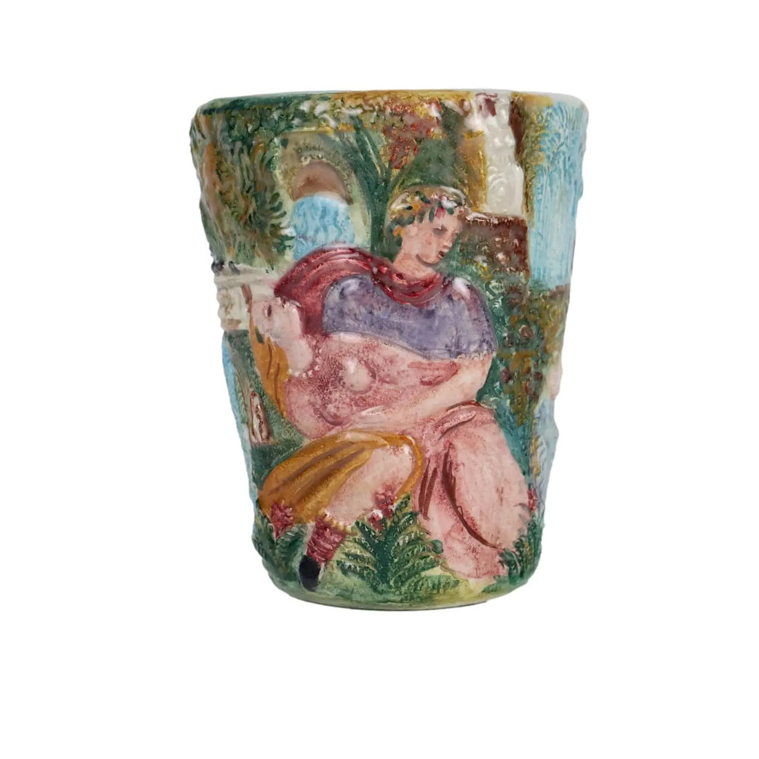 Antique Vase Majolica from Tivoli Italy XX Century - Italy, Mid XX Century ca. | Antiques | Fancy Goods