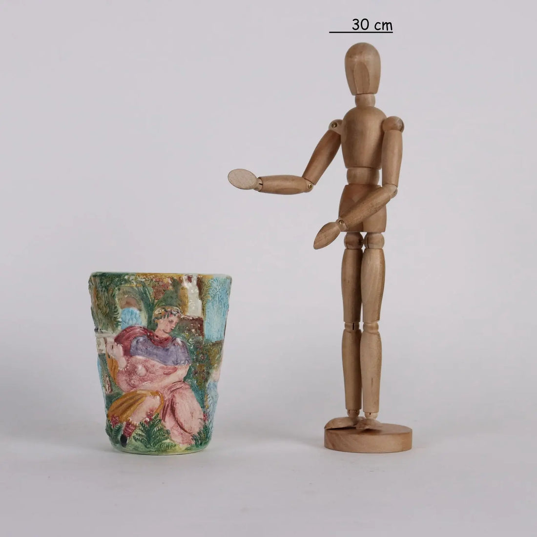 Antique Vase Majolica from Tivoli Italy XX Century - Italy, Mid XX Century ca. | Antiques | Fancy Goods