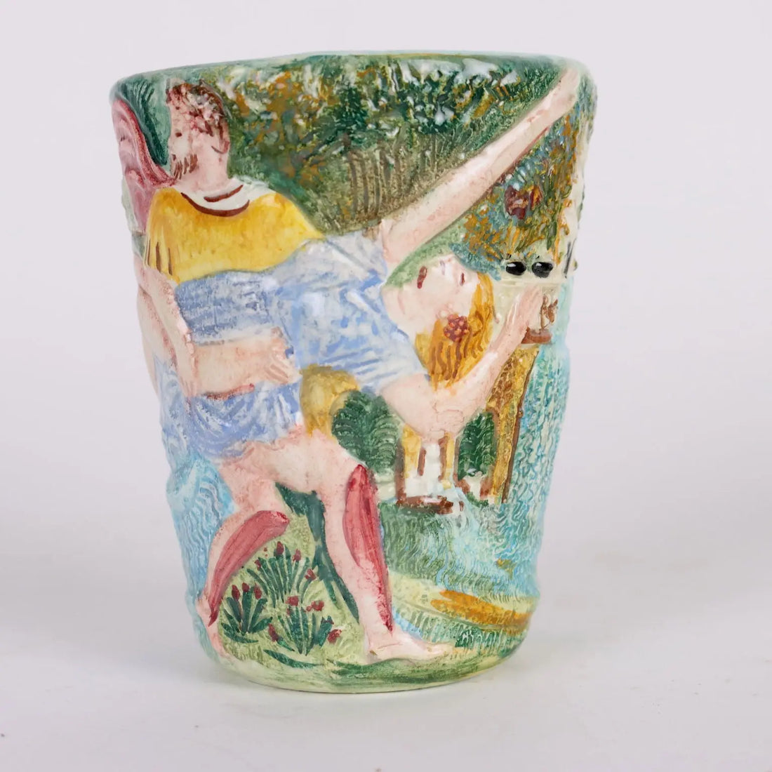 Antique Vase Majolica from Tivoli Italy XX Century - Italy, Mid XX Century ca. | Antiques | Fancy Goods
