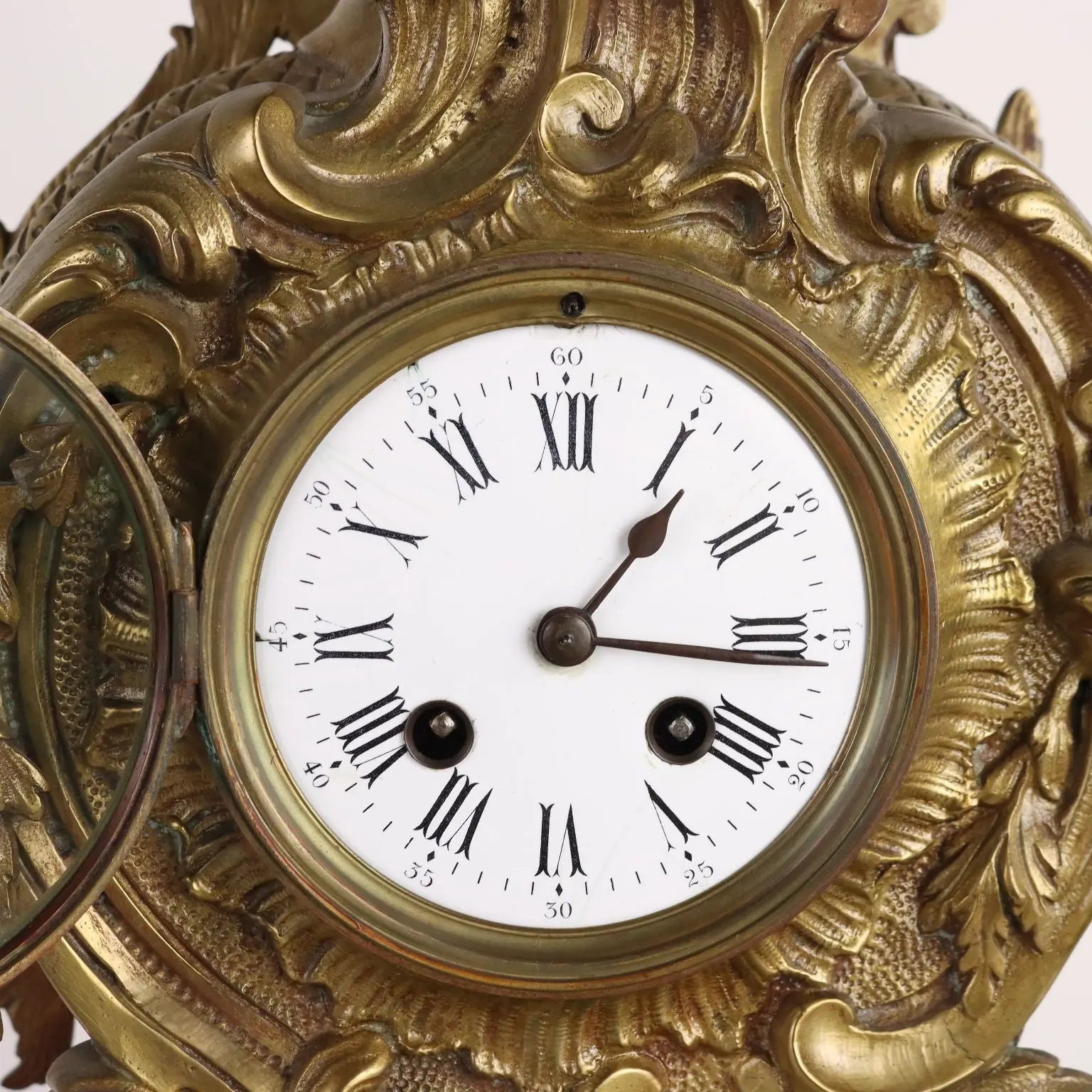 Antique Countertop Clock Gilded Bronze France XIX Century - France, Second Half XIX Century | Antiques | Fancy Goods