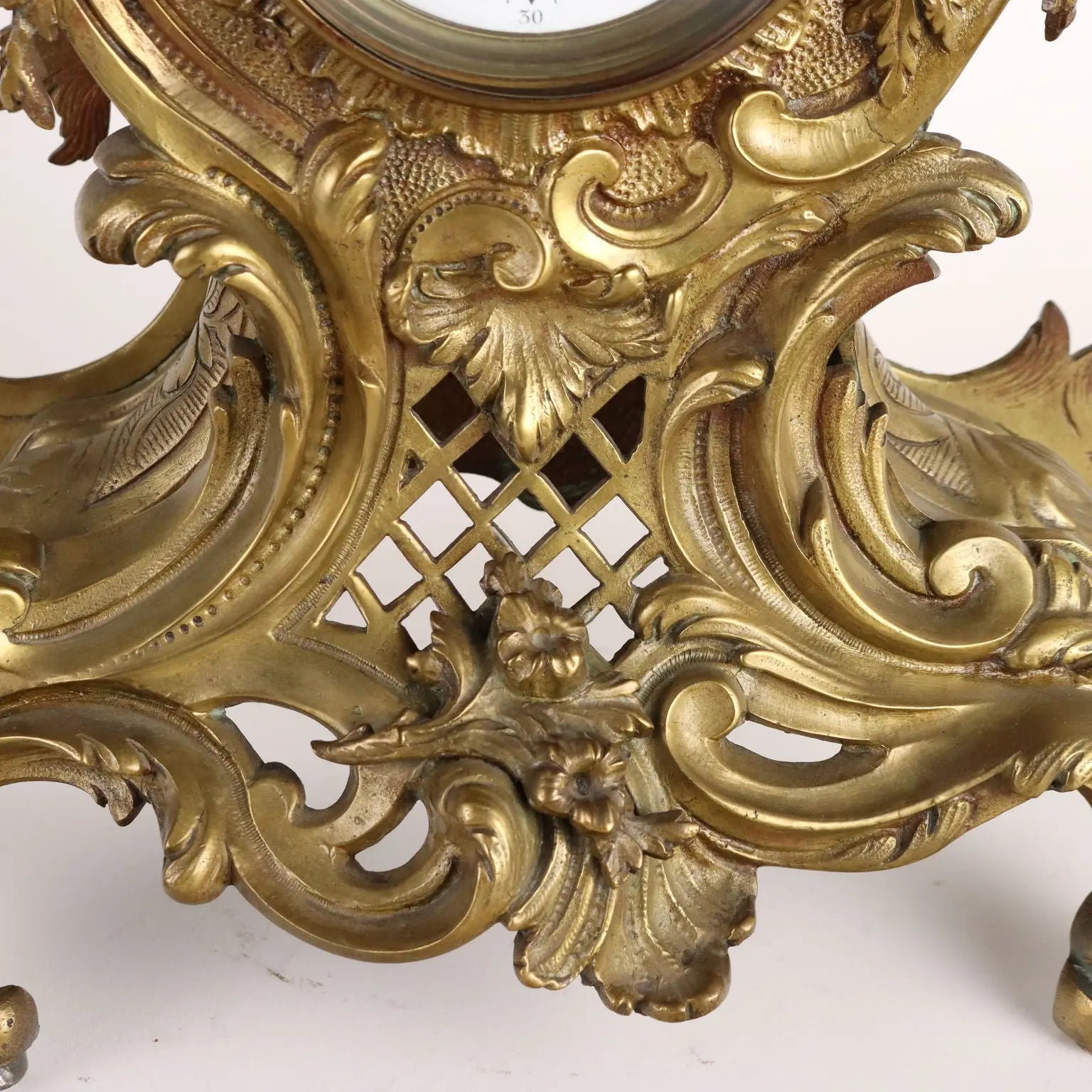 Antique Countertop Clock Gilded Bronze France XIX Century - France, Second Half XIX Century | Antiques | Fancy Goods