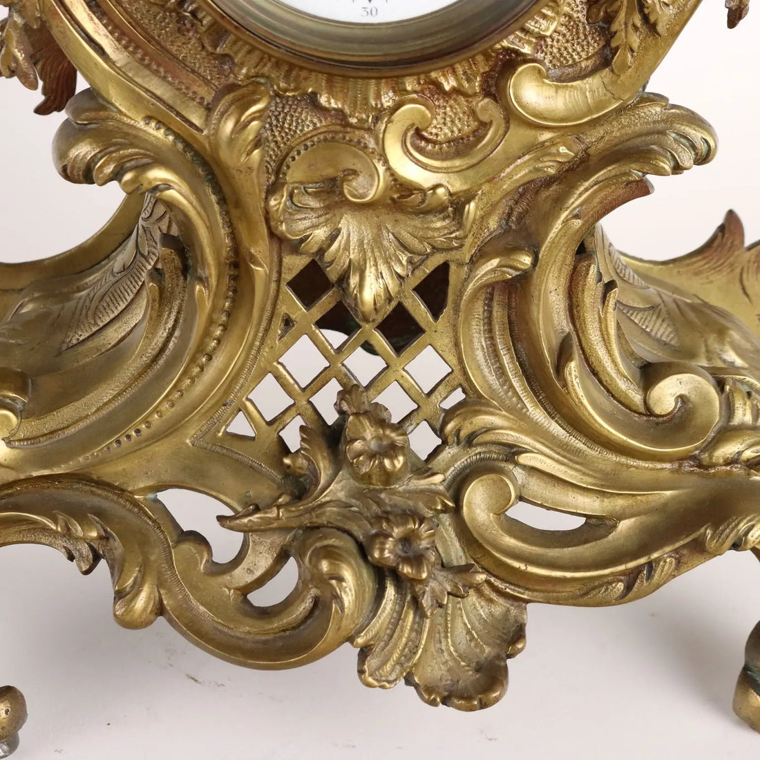 Antique Countertop Clock Gilded Bronze France XIX Century - France, Second Half XIX Century | Antiques | Fancy Goods