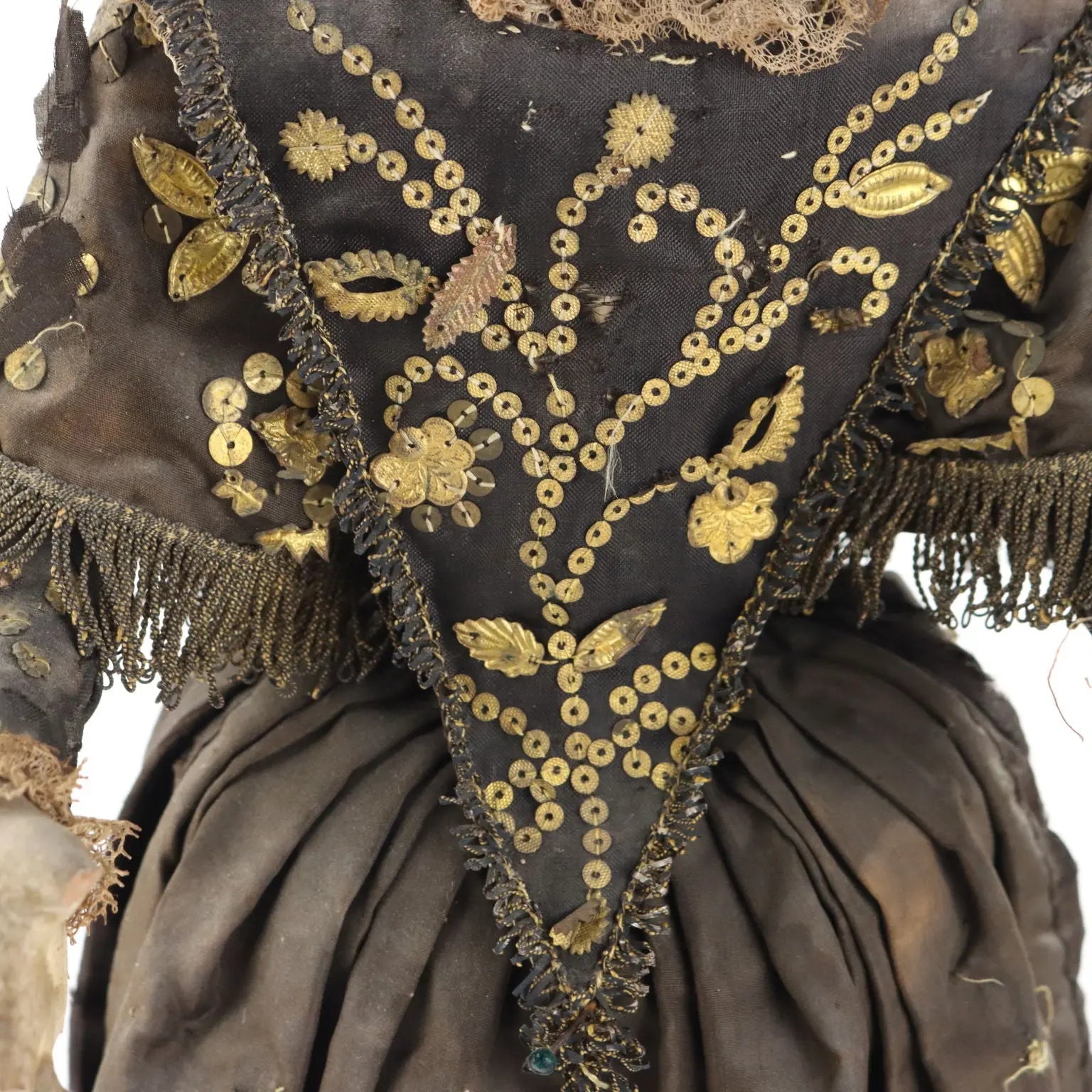Antique Sculpture of a Woman Terracotta Lace Italy XIX Century - Italy, XIX Century | Antiques | Fancy Goods