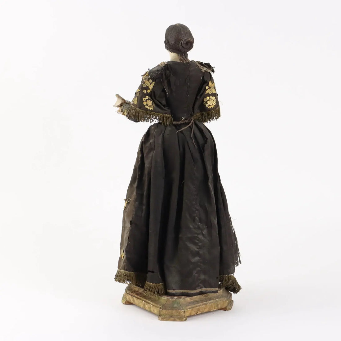 Antique Sculpture of a Woman Terracotta Lace Italy XIX Century - Italy, XIX Century | Antiques | Fancy Goods