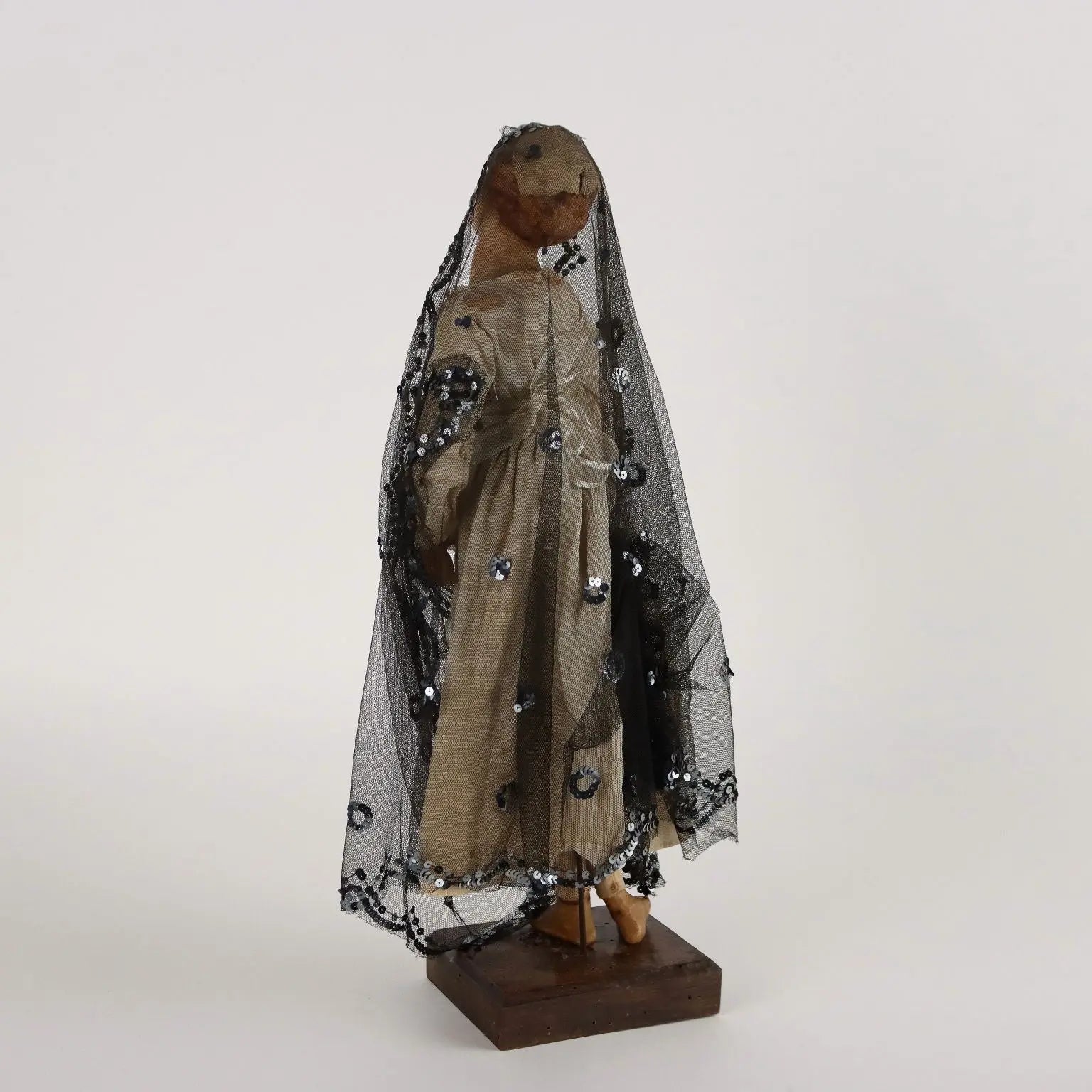 Antique Wax Figurine Cotton Italy XIX-XX Century - Southern Italy, Late XIX - Early XX Century | Antiques | Fancy Goods
