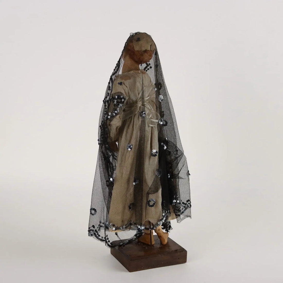 Antique Wax Figurine Cotton Italy XIX-XX Century - Southern Italy, Late XIX - Early XX Century | Antiques | Fancy Goods