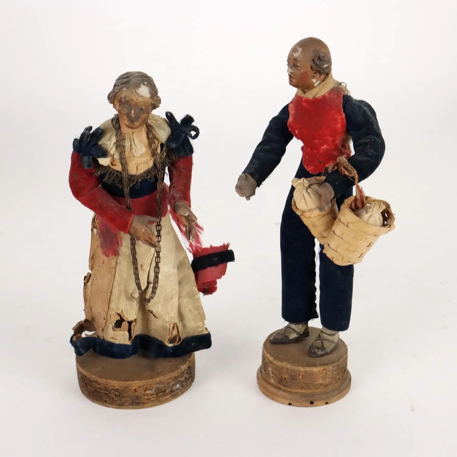 Antique Nativity Figures Terracotta Italy XIX Century - Italy, Late XIX Century | Antiques | Fancy Goods