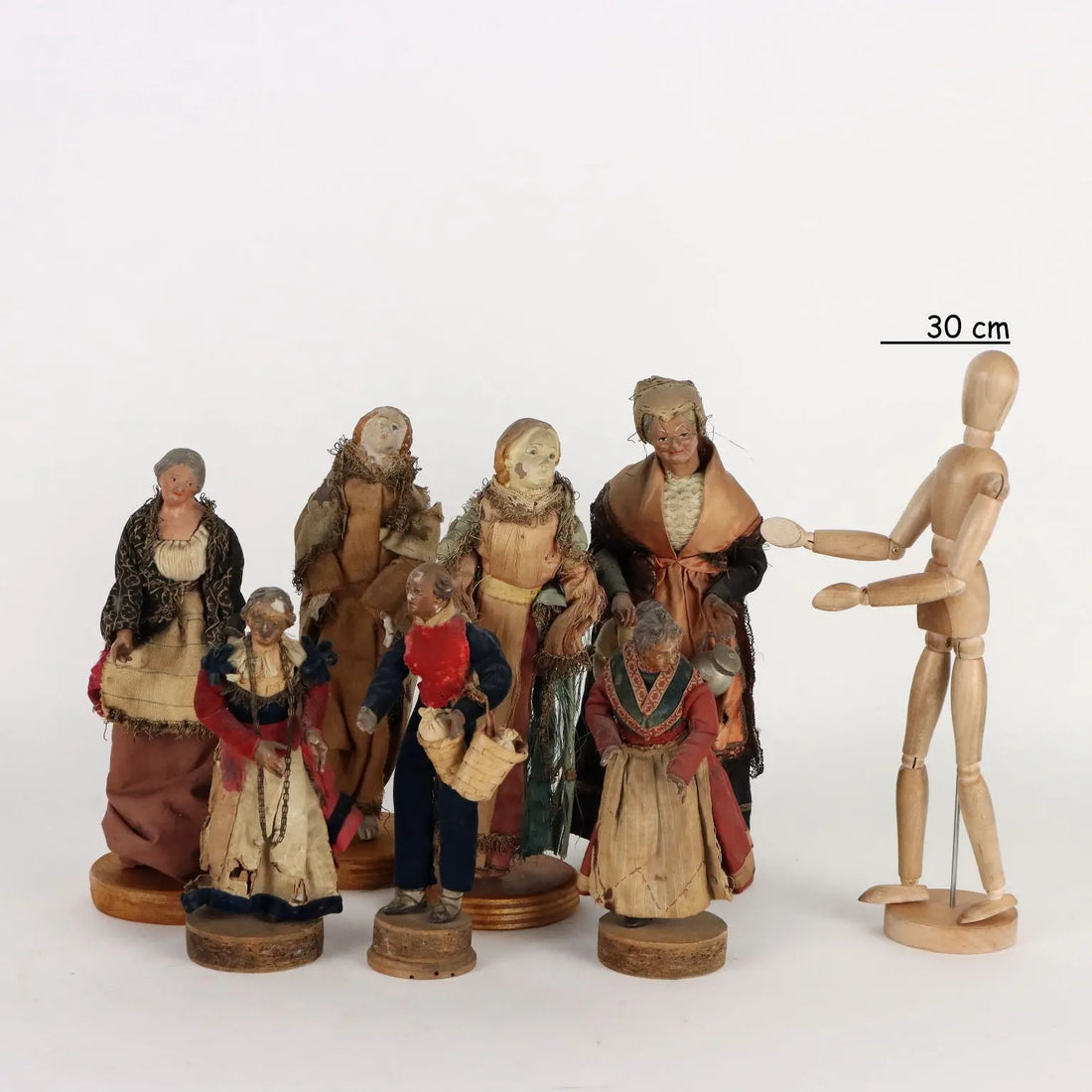 Antique Nativity Figures Terracotta Italy XIX Century - Italy, Late XIX Century | Antiques | Fancy Goods