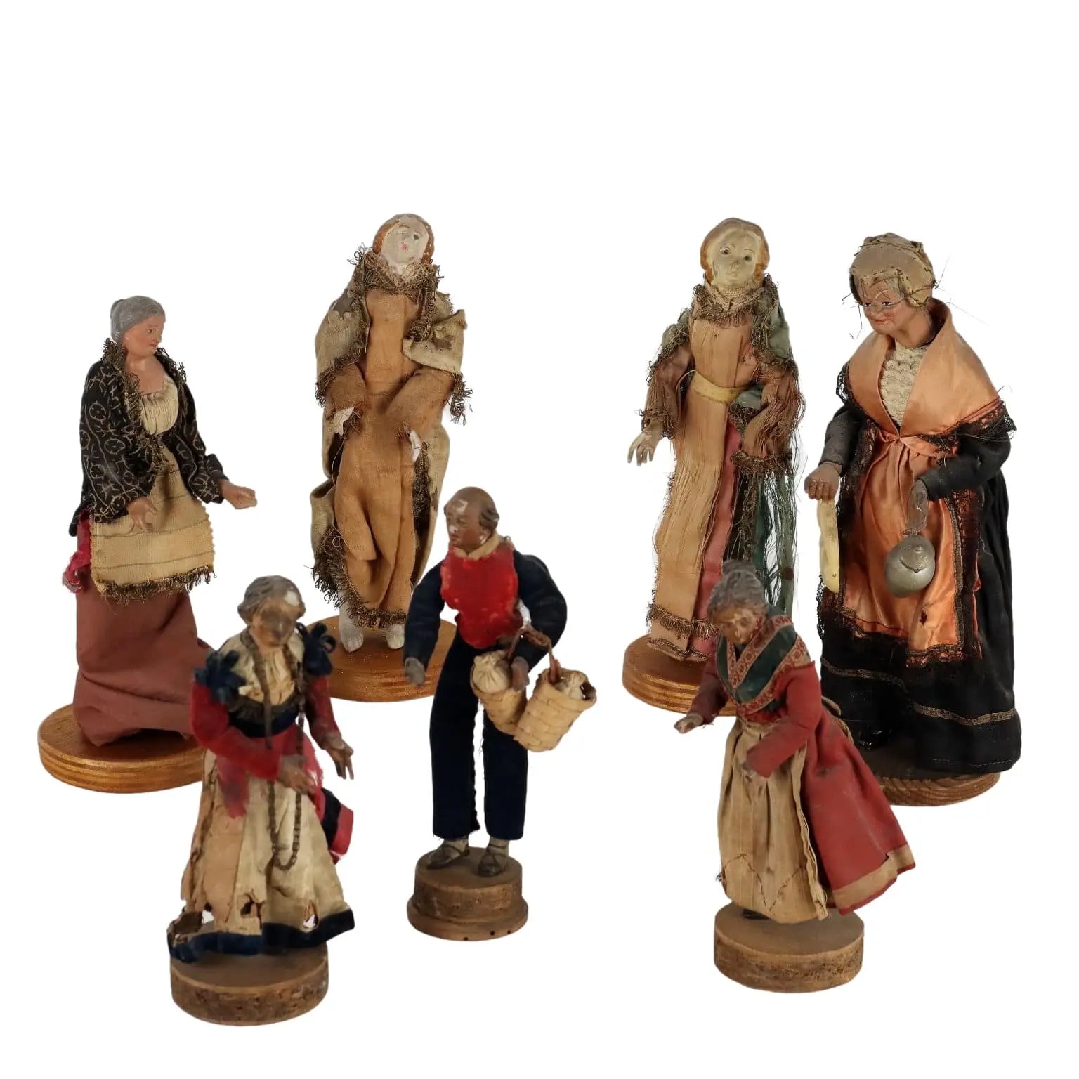 Antique Nativity Figures Terracotta Italy XIX Century - Italy, Late XIX Century | Antiques | Fancy Goods