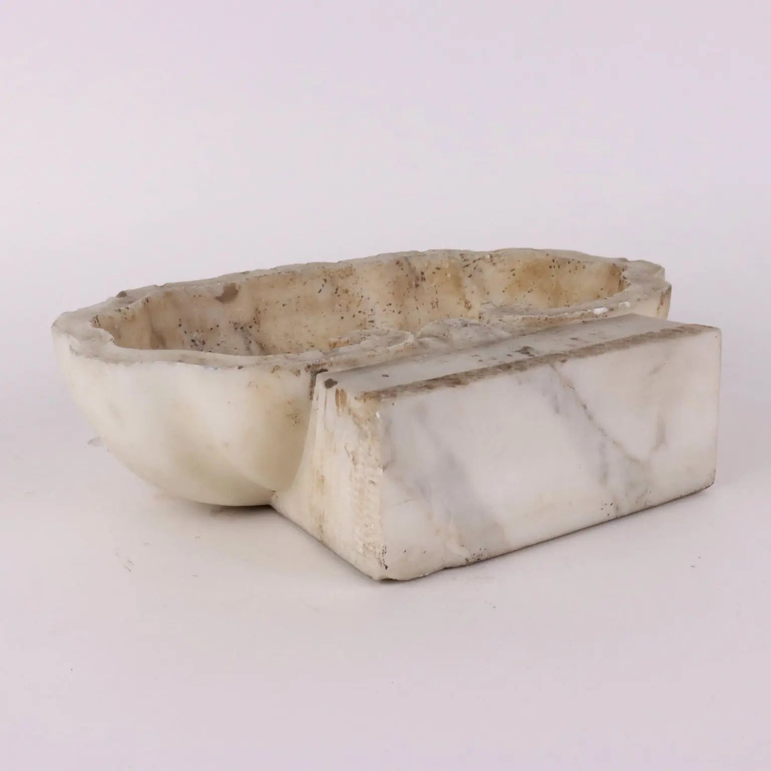 Antique Baroque Marble Bowl Italy XVIII Century - Italy First Half of the 18th Century | Antiques | Fancy Goods