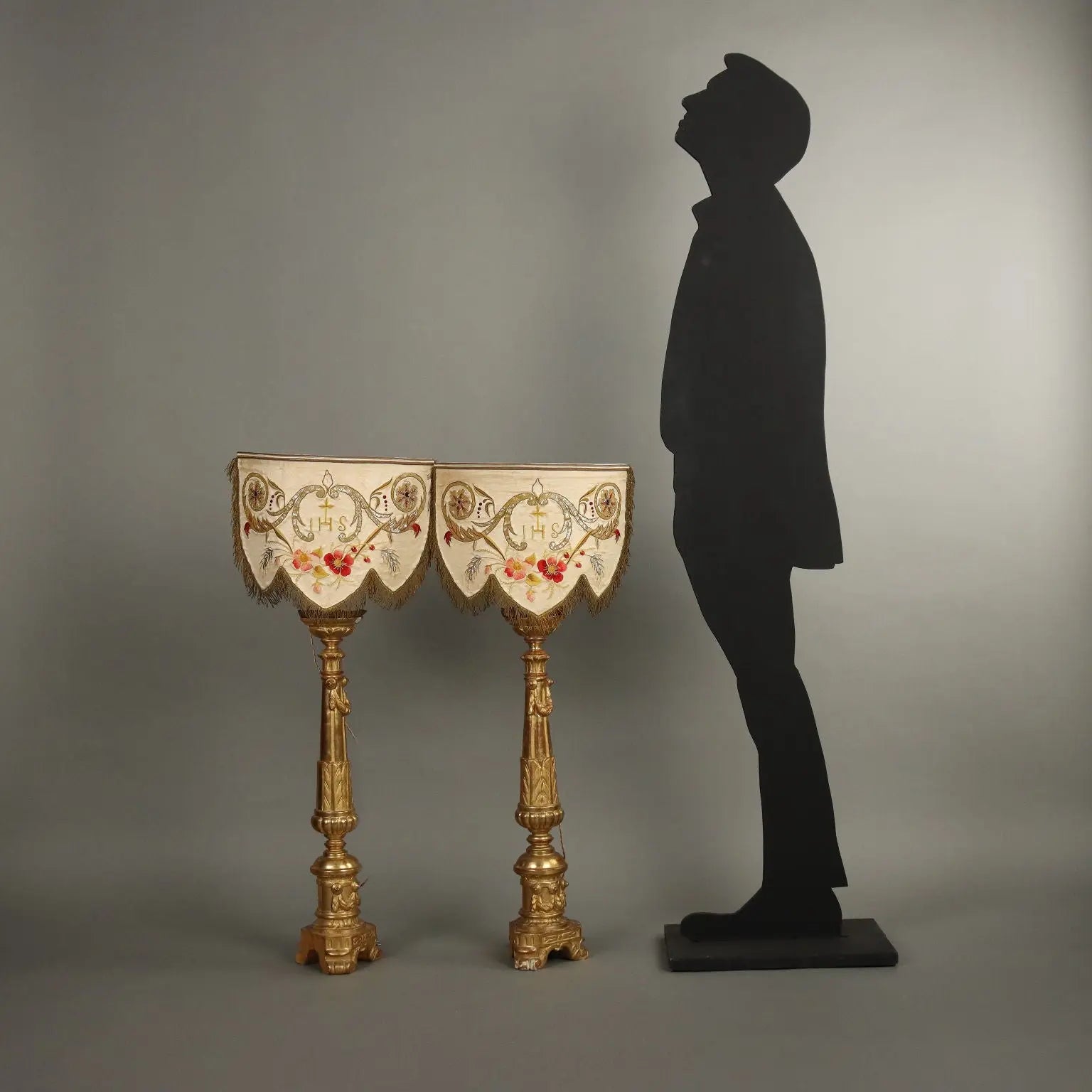 Pair of Antique Empire Style Candelabra Beech Italy XIX Century - Italy, XIX Century | Antiques | Lighting