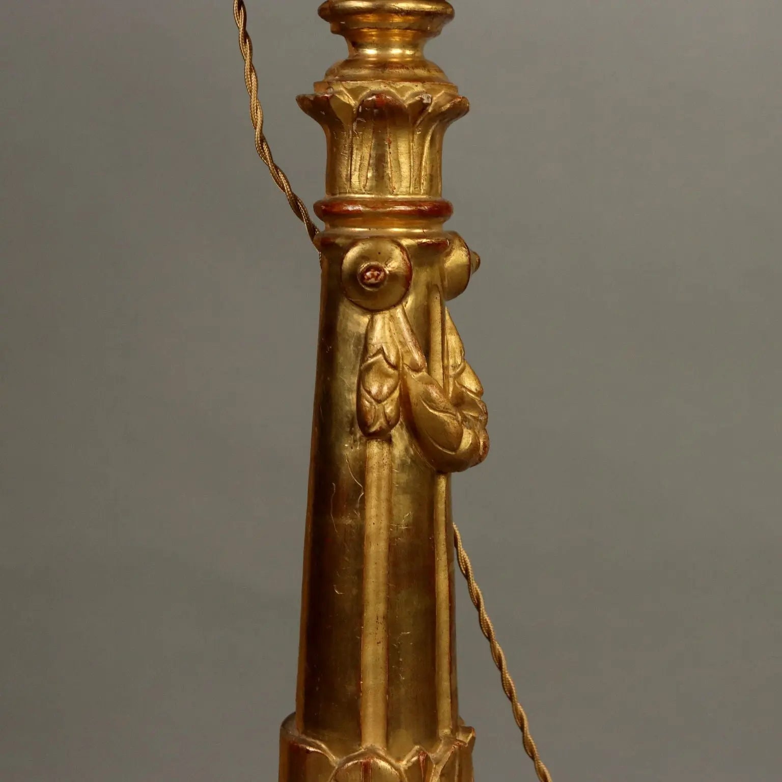 Pair of Antique Empire Style Candelabra Beech Italy XIX Century - Italy, XIX Century | Antiques | Lighting