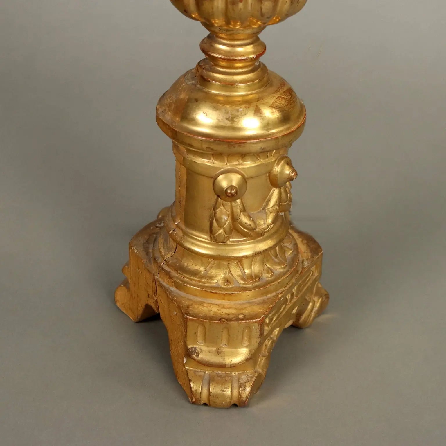 Pair of Antique Empire Style Candelabra Beech Italy XIX Century - Italy, XIX Century | Antiques | Lighting