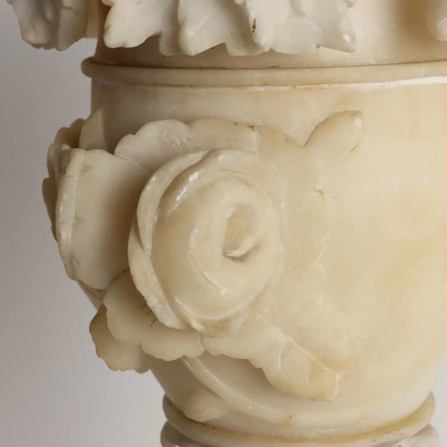 Pair of Antique Candelabra Alabaster Italy XIX-XX Century - Italy, Late XIX - Early XX Century | Antiques | Fancy Goods