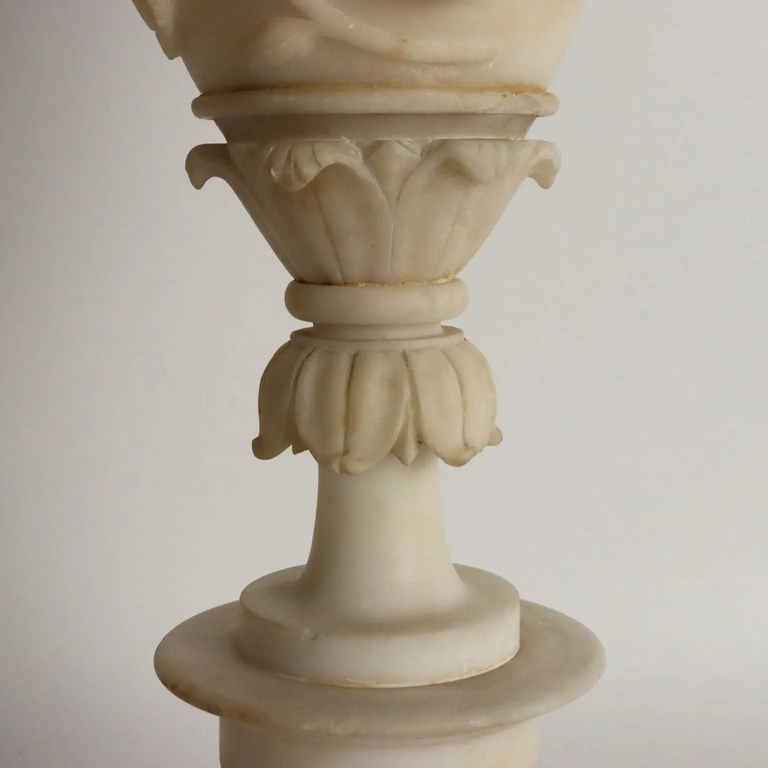 Pair of Antique Candelabra Alabaster Italy XIX-XX Century - Italy, Late XIX - Early XX Century | Antiques | Fancy Goods
