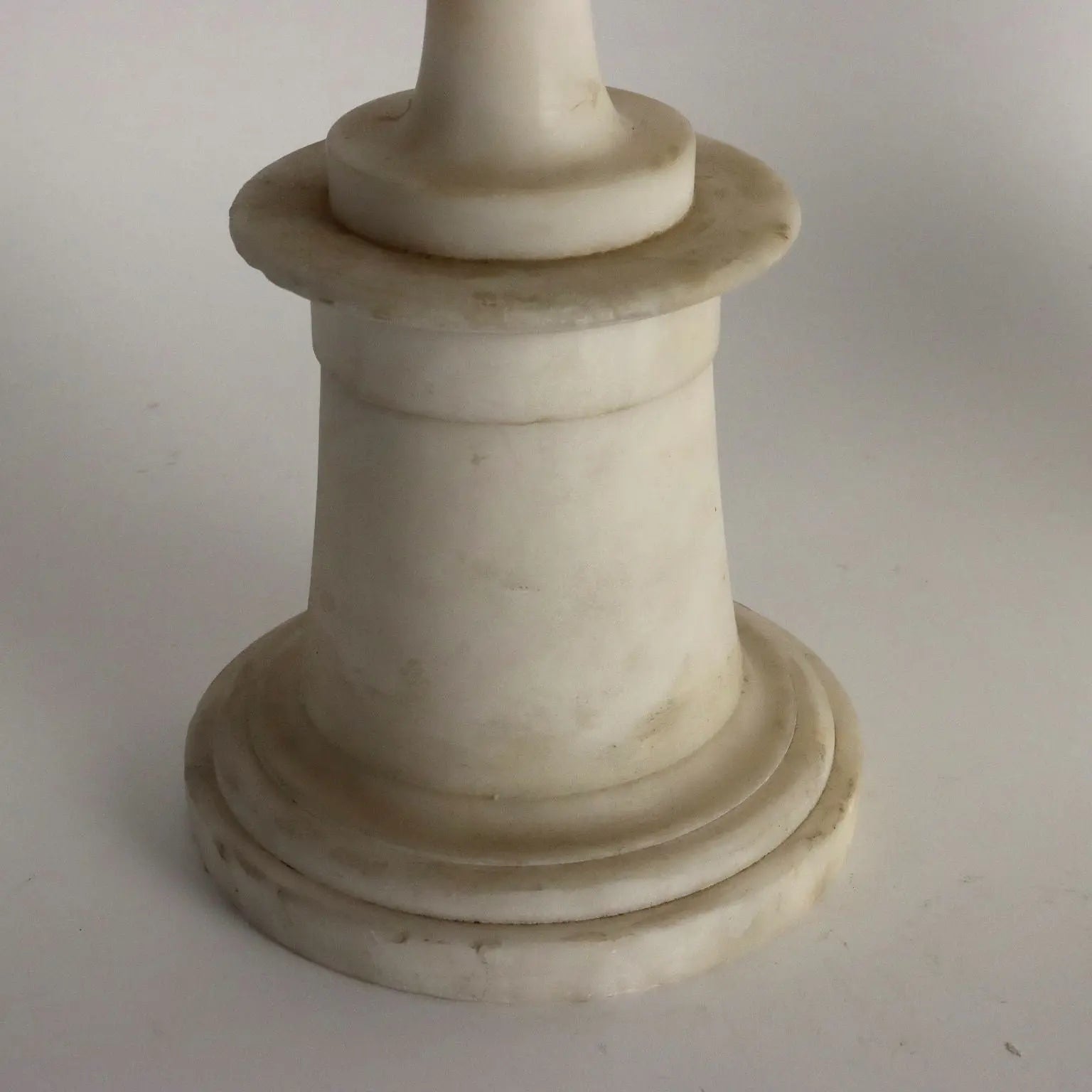 Pair of Antique Candelabra Alabaster Italy XIX-XX Century - Italy, Late XIX - Early XX Century | Antiques | Fancy Goods