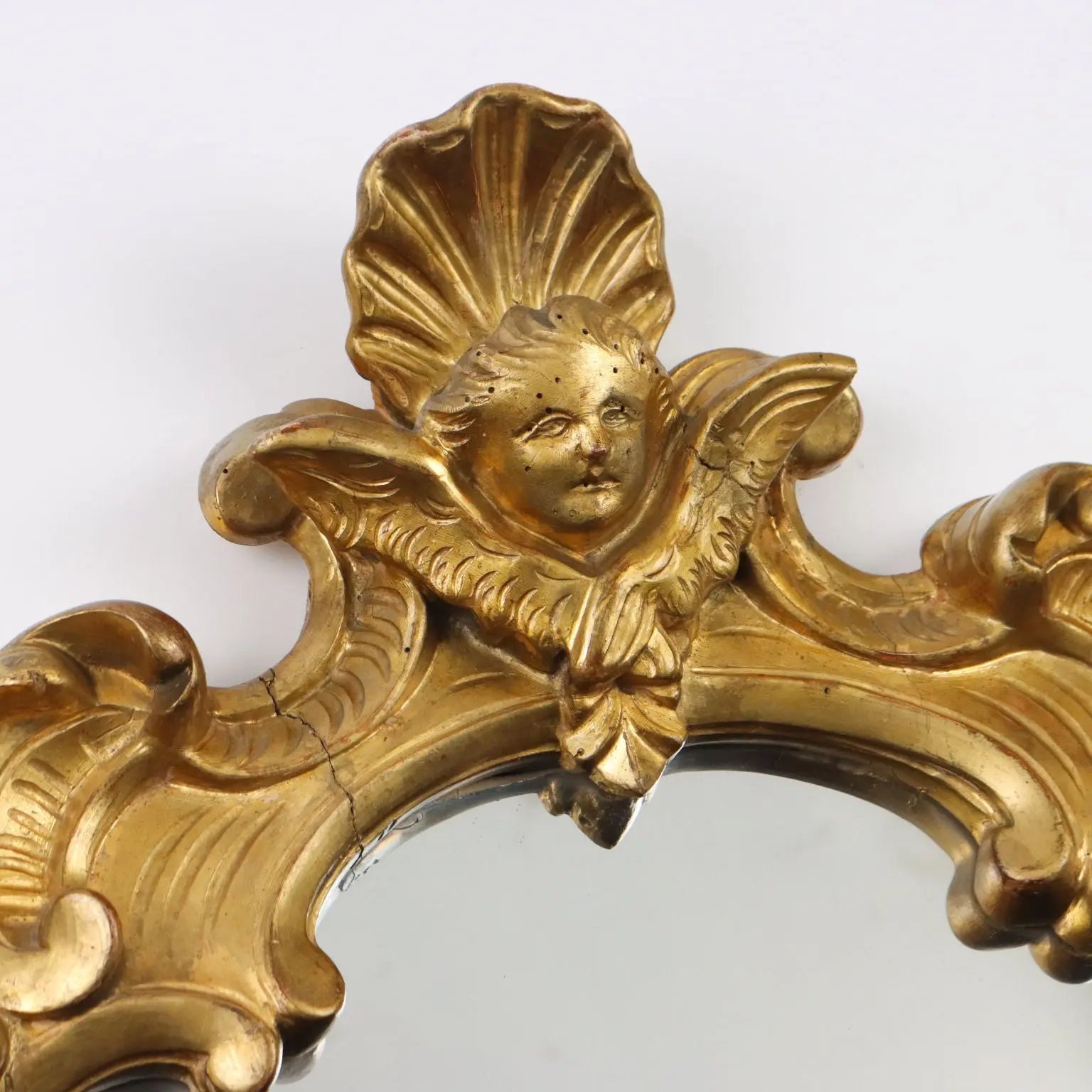 Antique Frame Tryptic Carved Wood Italy XX Century - Italy, XX Century | Antiques | Fancy Goods
