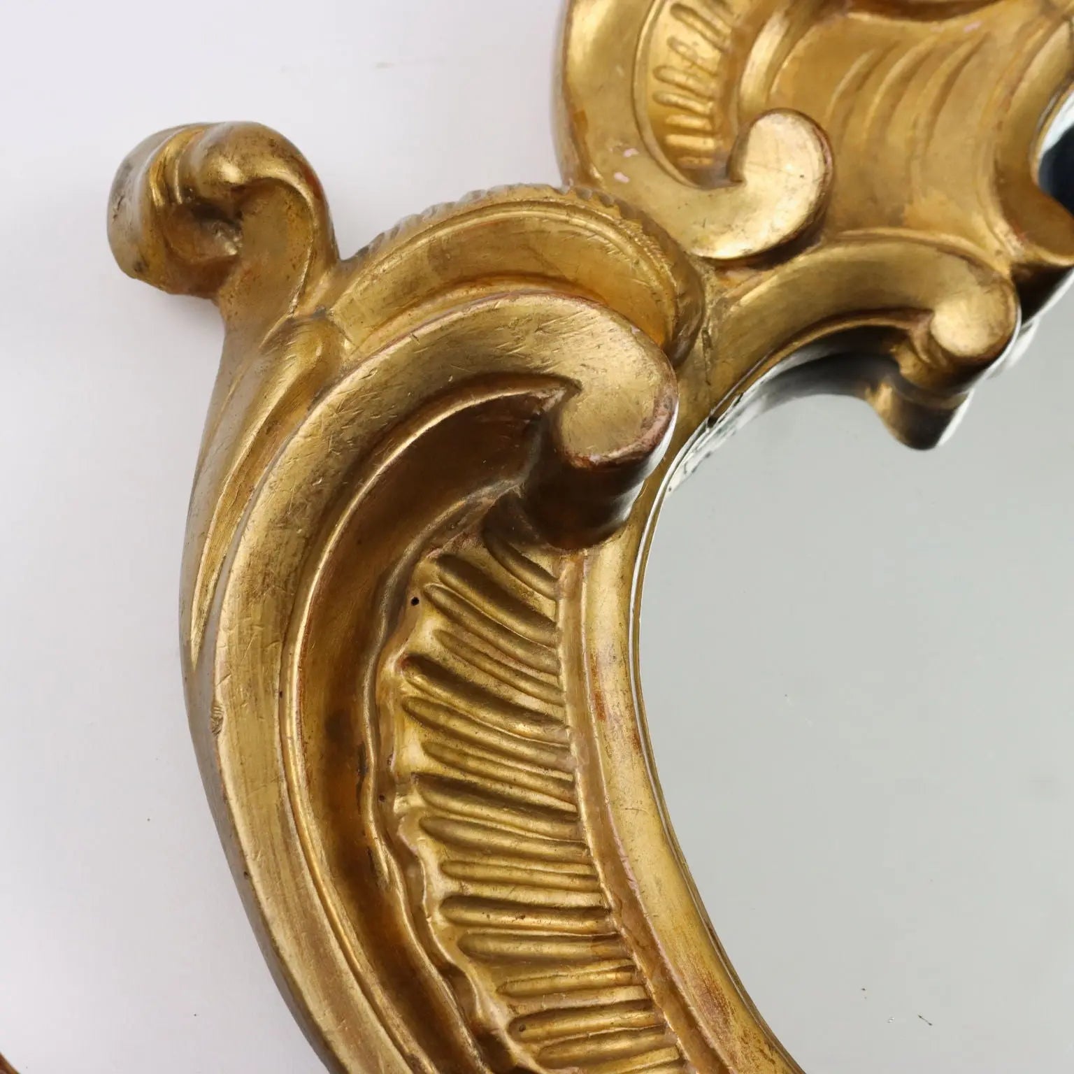 Antique Frame Tryptic Carved Wood Italy XX Century - Italy, XX Century | Antiques | Fancy Goods