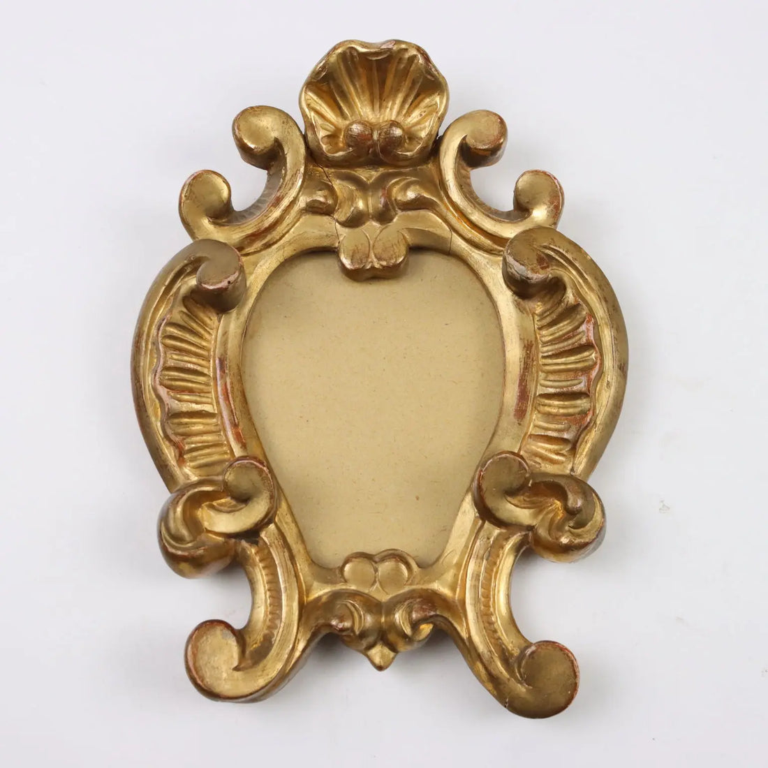 Antique Frame Tryptic Carved Wood Italy XX Century - Italy, XX Century | Antiques | Fancy Goods