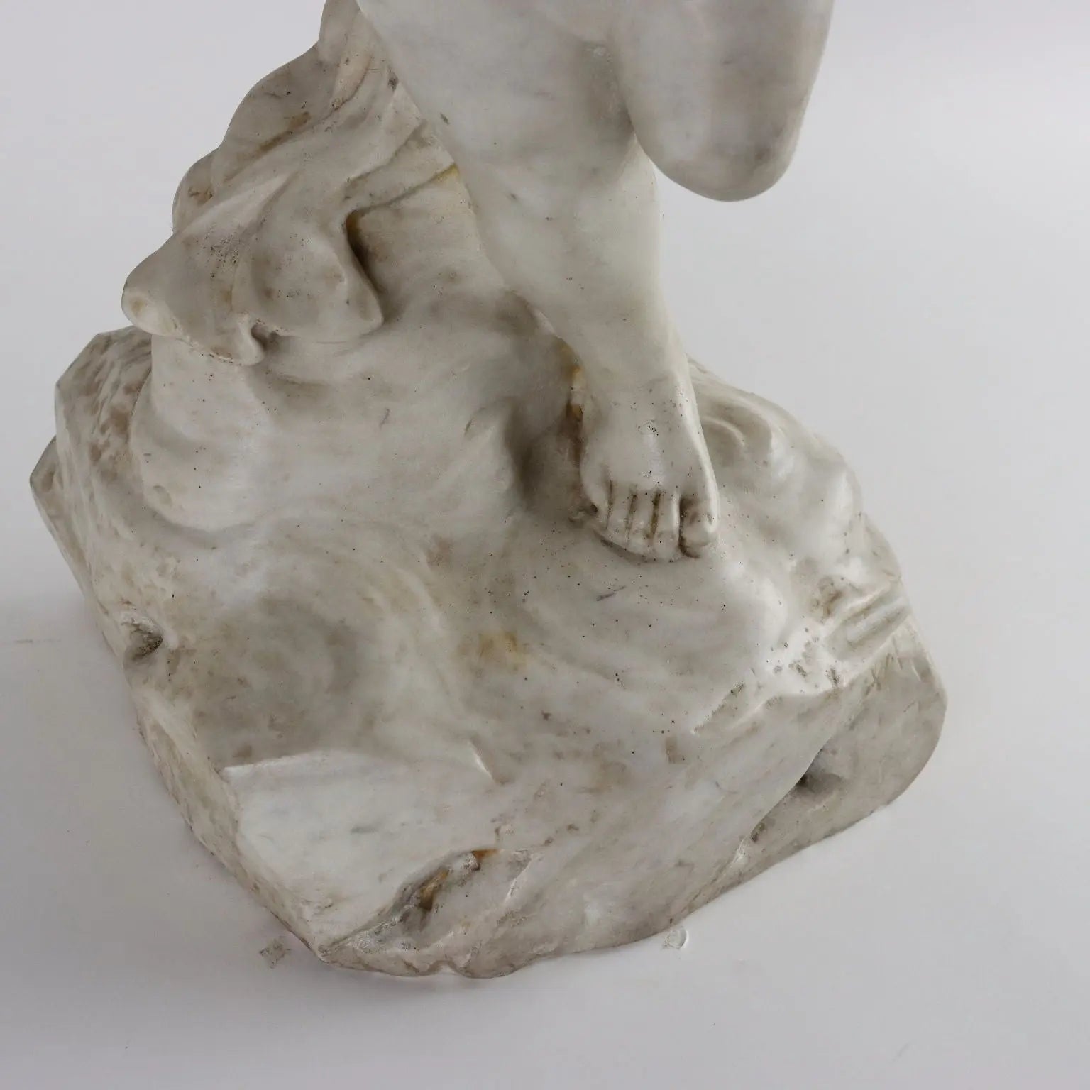 Antique Angel White Marble Italy Early XX Century - Italy, Early XX Century | Antiques | Fancy Goods