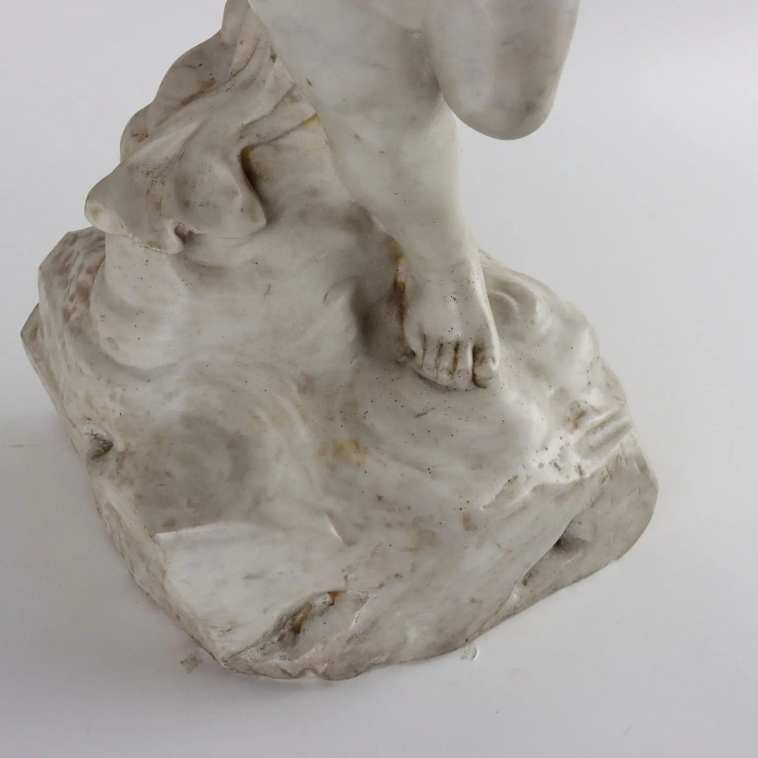 Antique Angel White Marble Italy Early XX Century - Italy, Early XX Century | Antiques | Fancy Goods