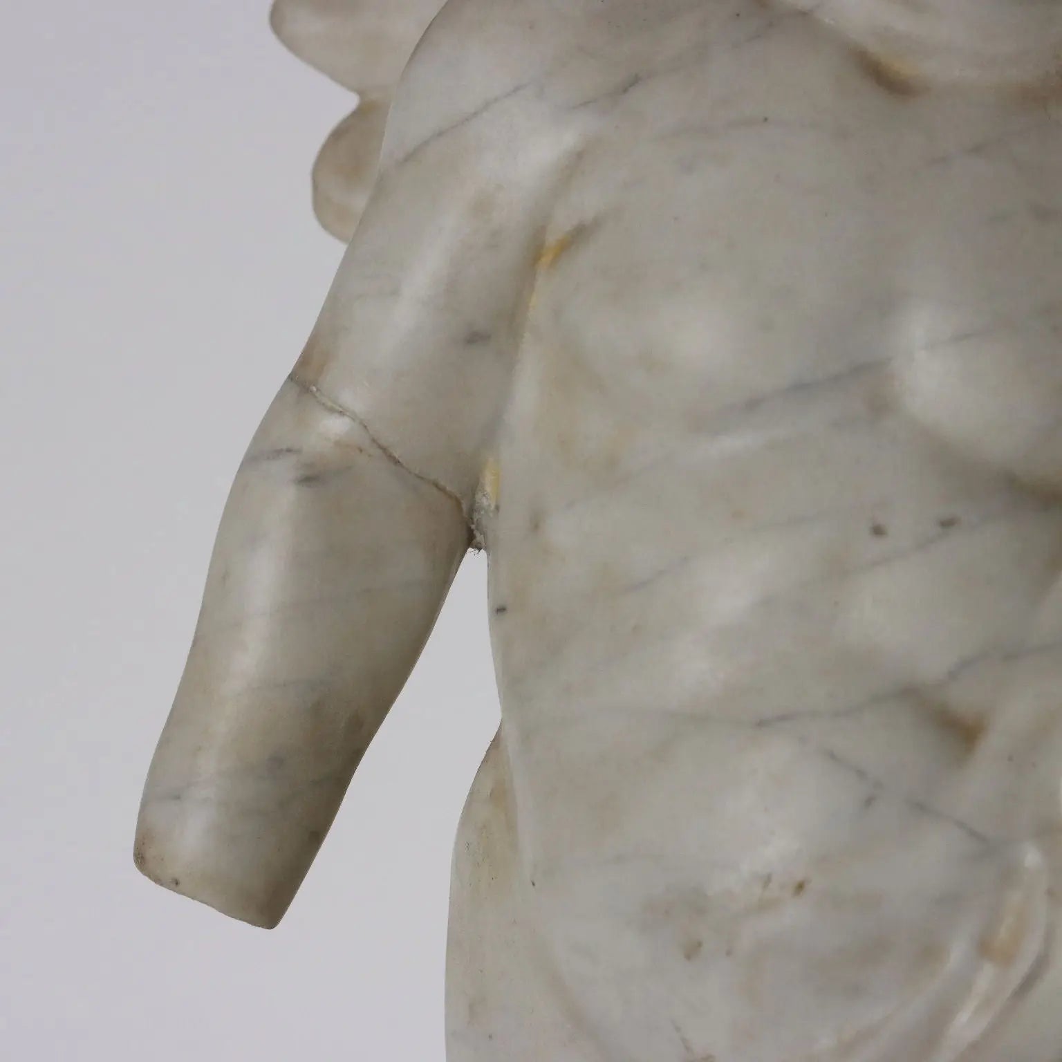 Antique Angel White Marble Italy Early XX Century - Italy, Early XX Century | Antiques | Fancy Goods