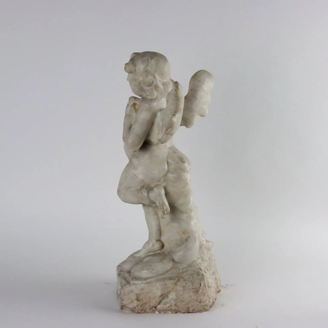Antique Angel White Marble Italy Early XX Century - Italy, Early XX Century | Antiques | Fancy Goods