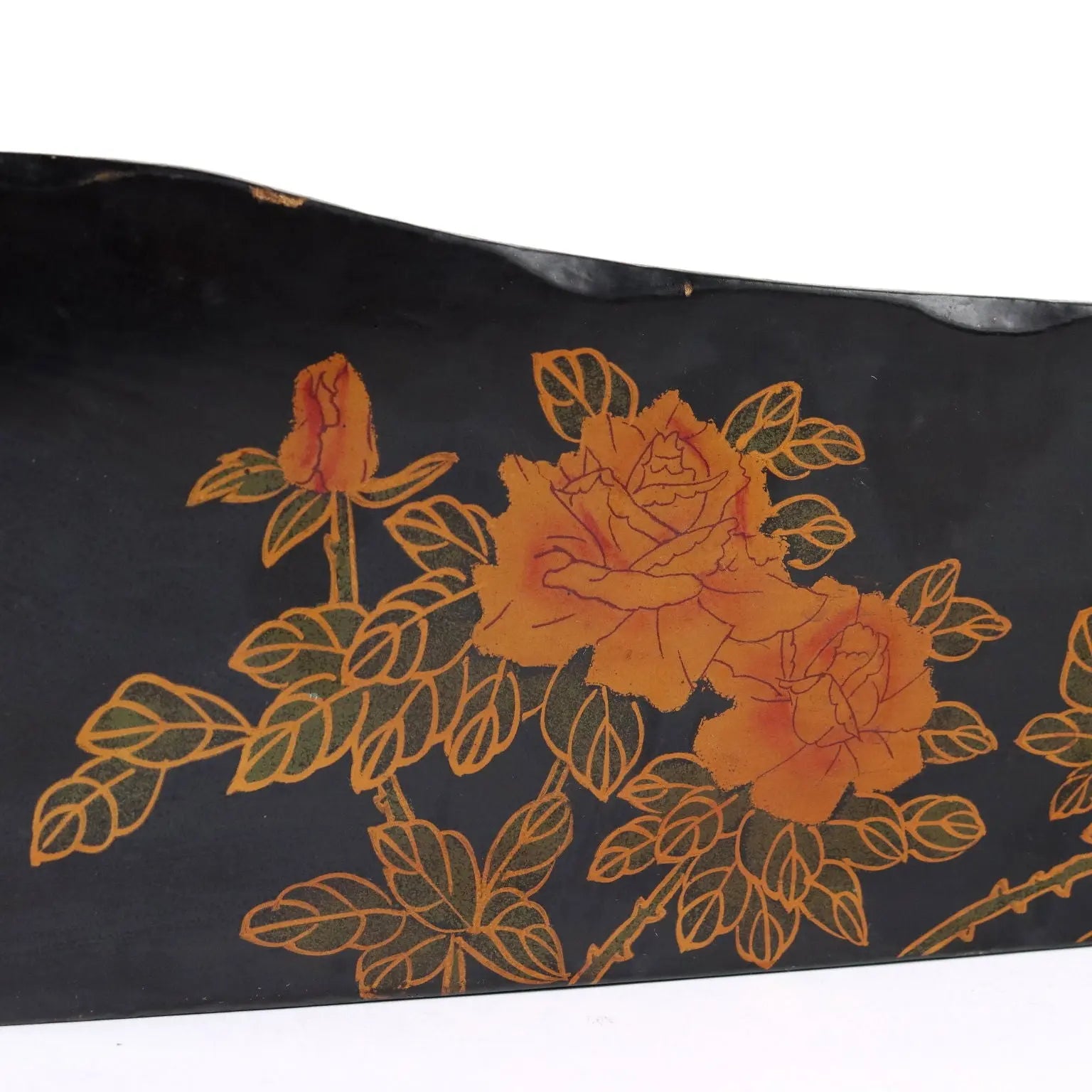 Antique Basket Lacquered Wood East Second Half XX Century - East, Second Half XX Century | Antiques | Fancy Goods