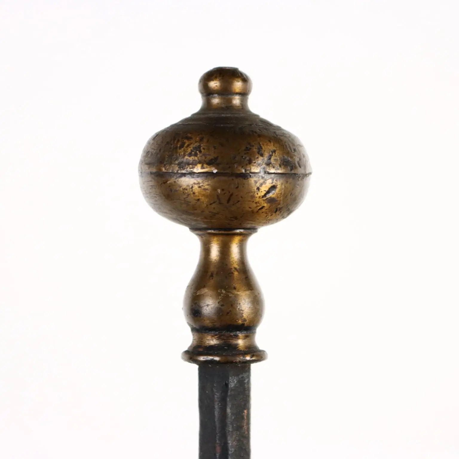Antique Andirons Wrought Iron Europe Late XIX Century - Europe, Late XIX Century | Antiques | Fancy Goods