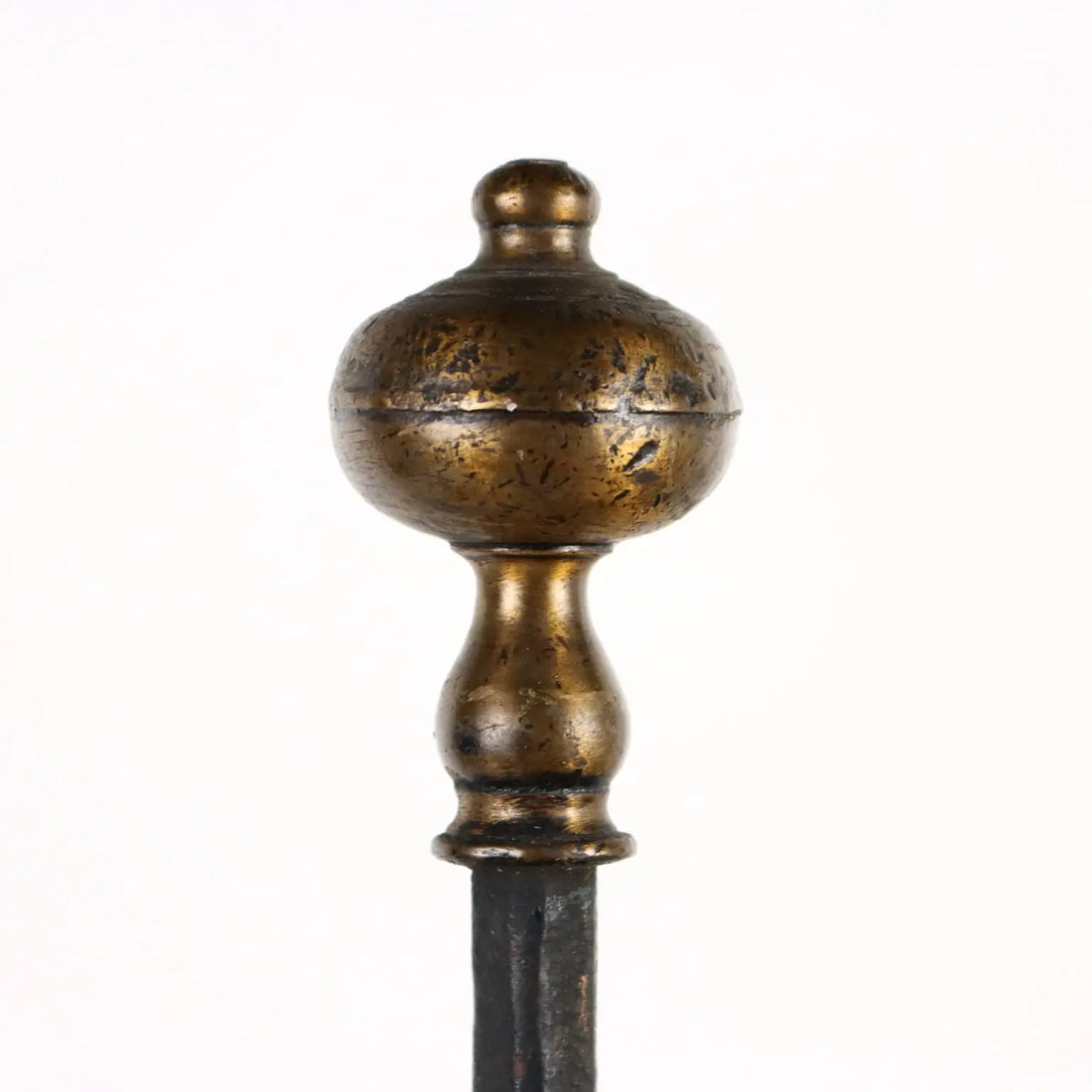 Antique Andirons Wrought Iron Europe Late XIX Century - Europe, Late XIX Century | Antiques | Fancy Goods