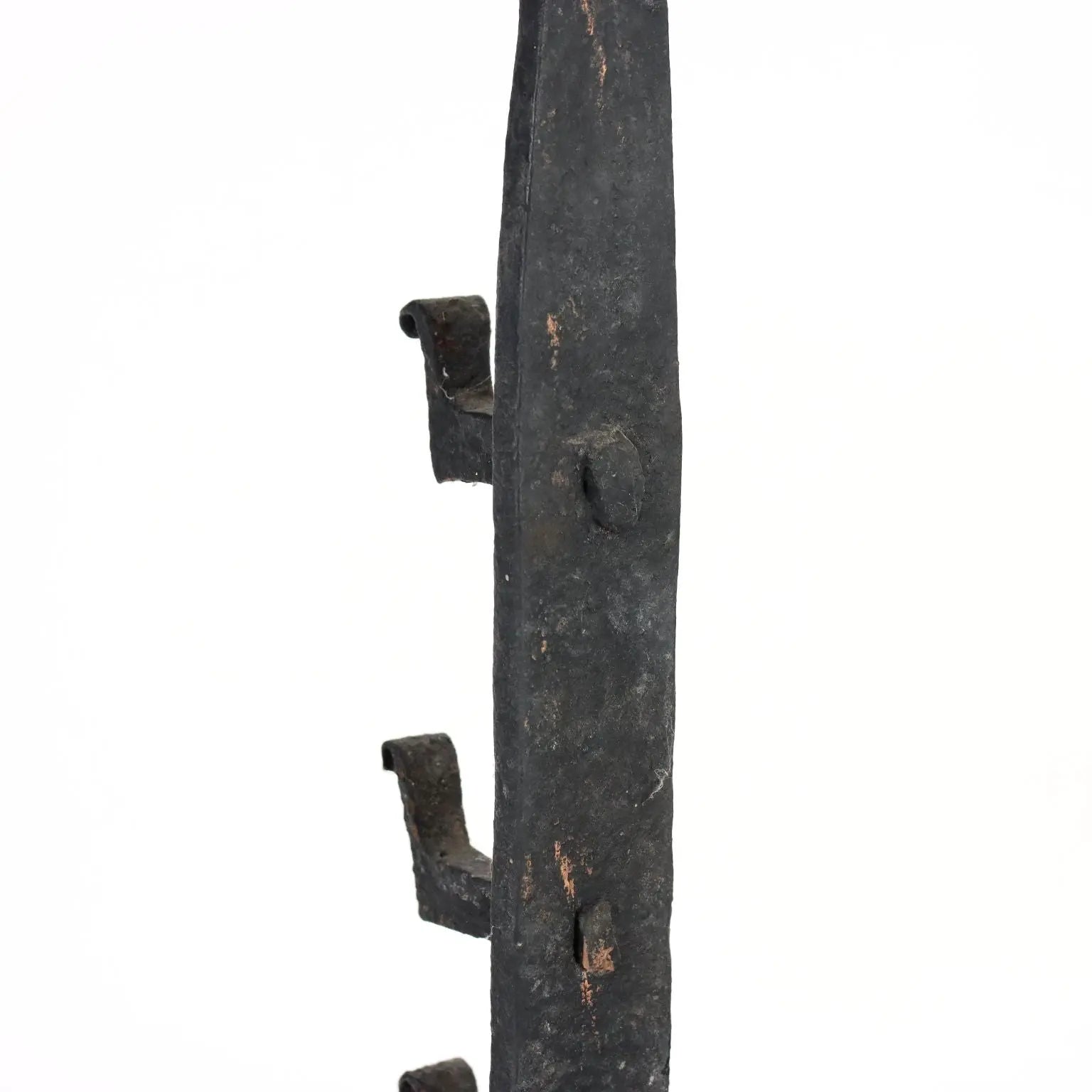 Antique Andirons Wrought Iron Europe Late XIX Century - Europe, Late XIX Century | Antiques | Fancy Goods