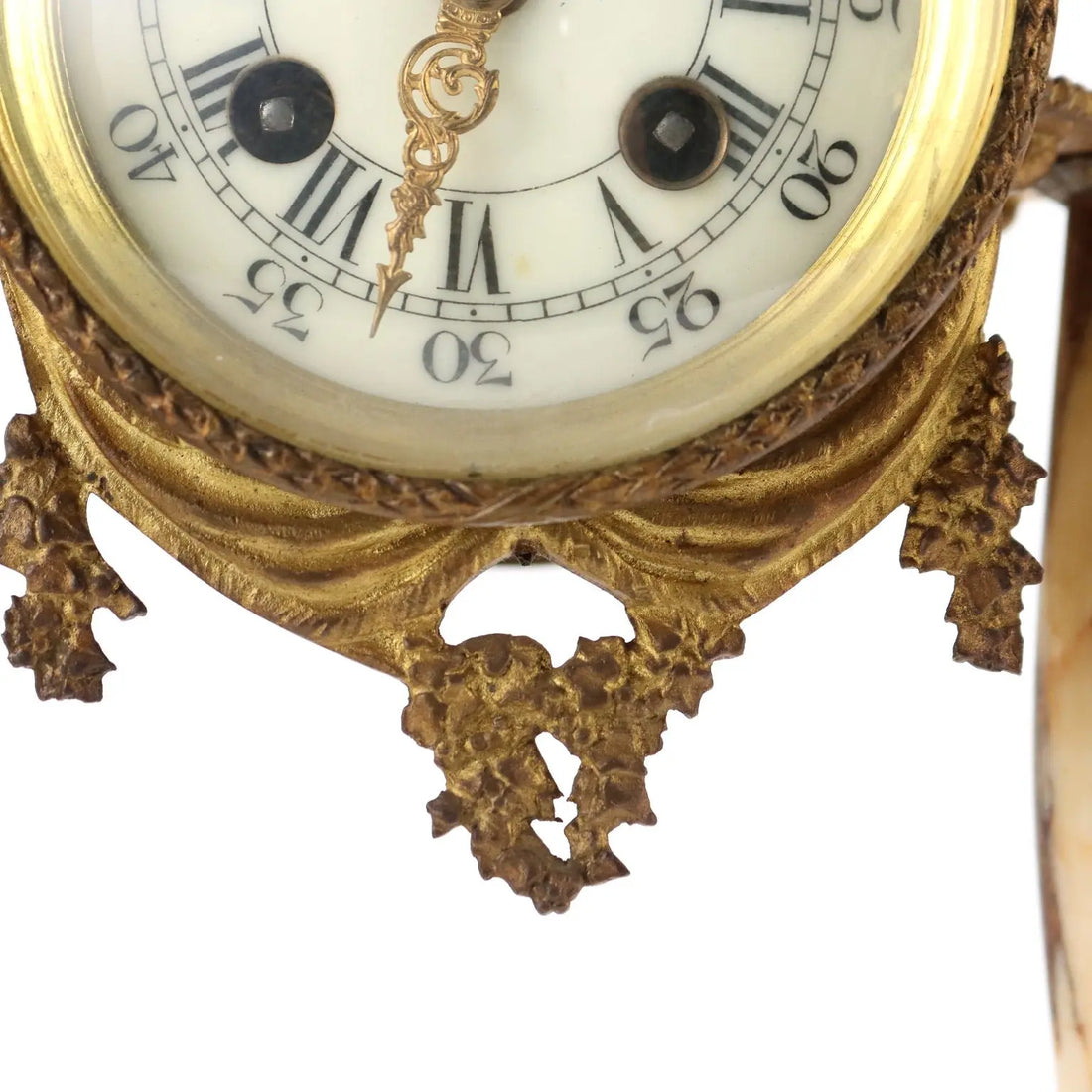 Antique Countertop Clock Marble Gilded Bronze France XIX Century - France, Late XIX Century | Antiques | Fancy Goods