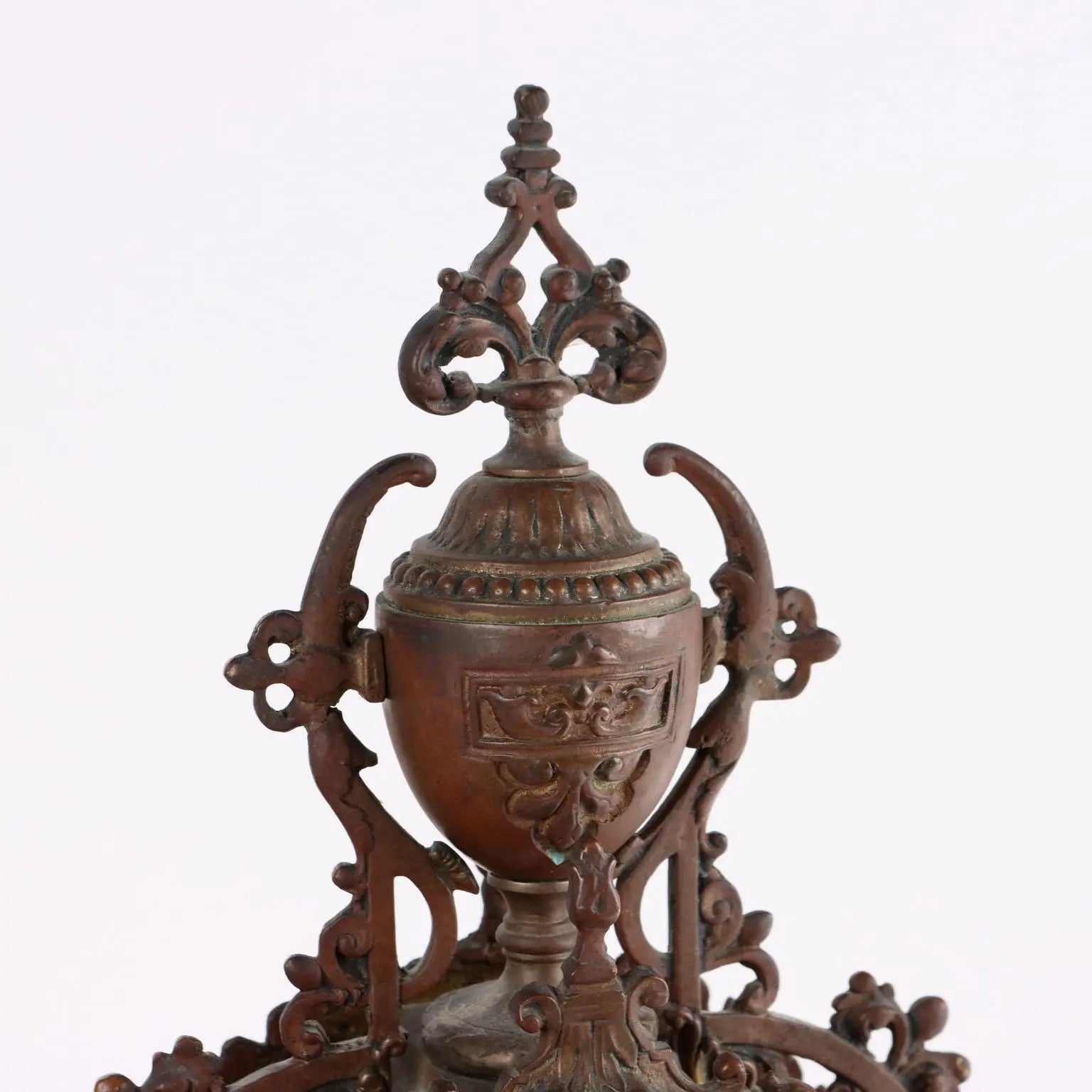 Antique Mantel Clock Eclectic Style Bronze France '800-'900 - France, Late XIX-Early XX Century | Antiques | Fancy Goods