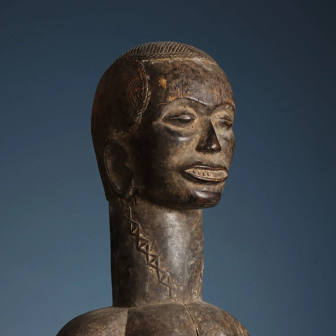 Wooden Kolé Ancestor Beté Art Ivory Coast XX Century