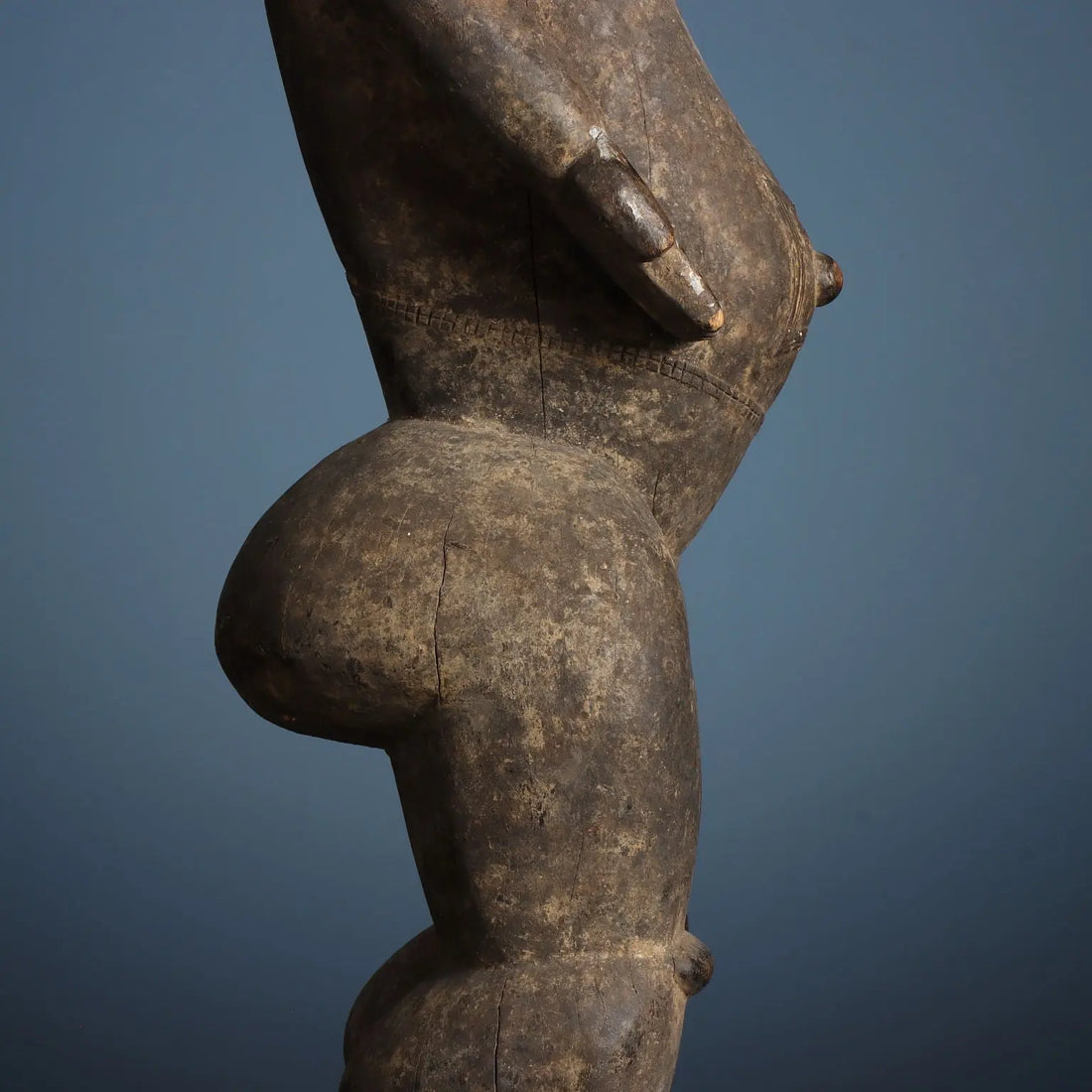 Wooden Kolé Ancestor Beté Art Ivory Coast XX Century