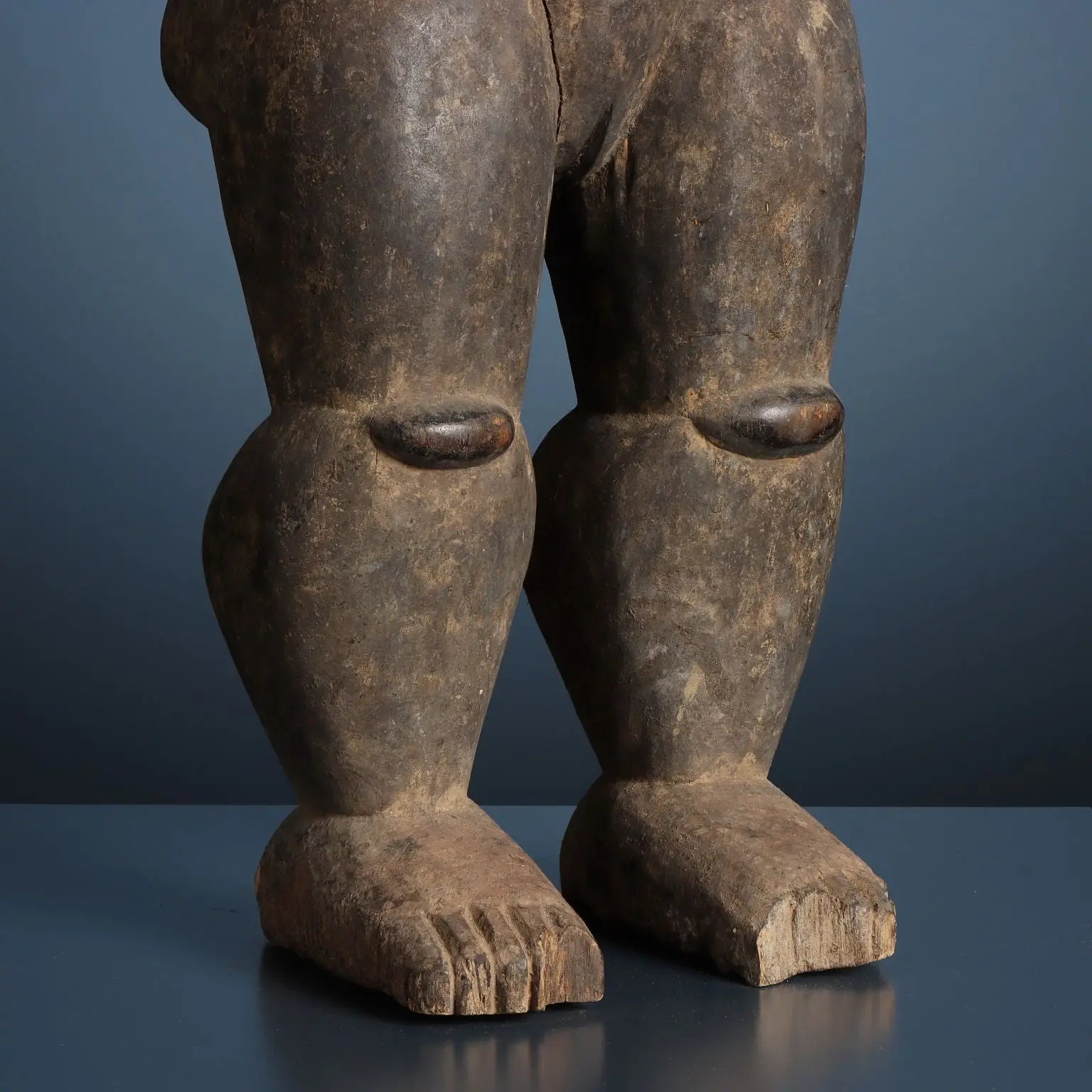 Wooden Kolé Ancestor Beté Art Ivory Coast XX Century