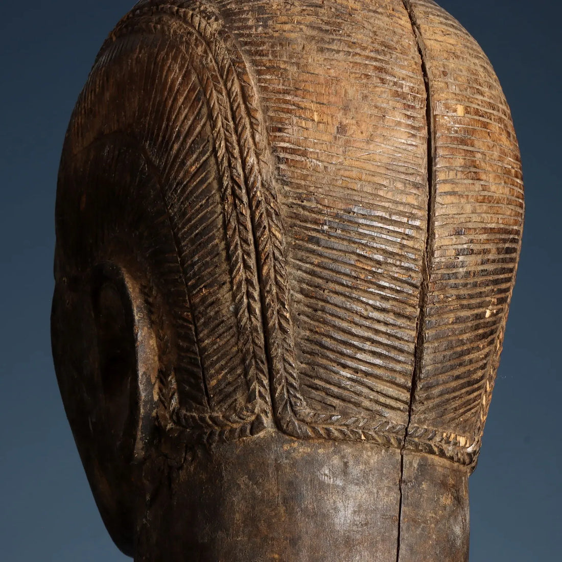Wooden Kolé Ancestor Beté Art Ivory Coast XX Century