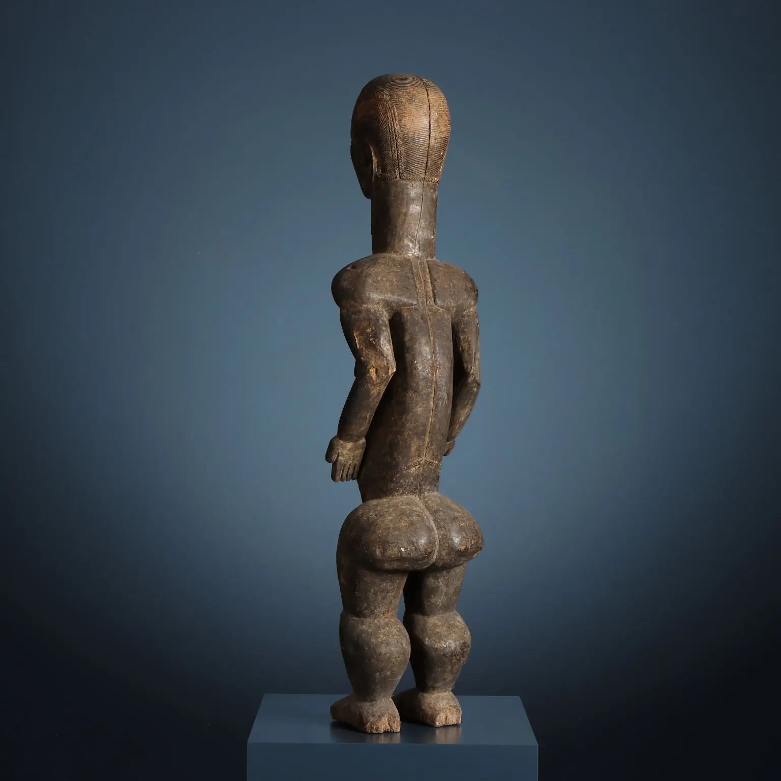 Wooden Kolé Ancestor Beté Art Ivory Coast XX Century