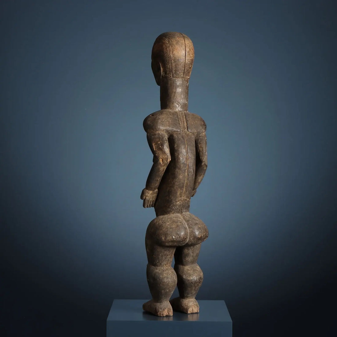 Wooden Kolé Ancestor Beté Art Ivory Coast XX Century