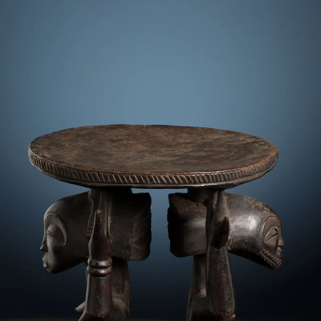 Chief's Seat Ancestors Wood Congo XX Century