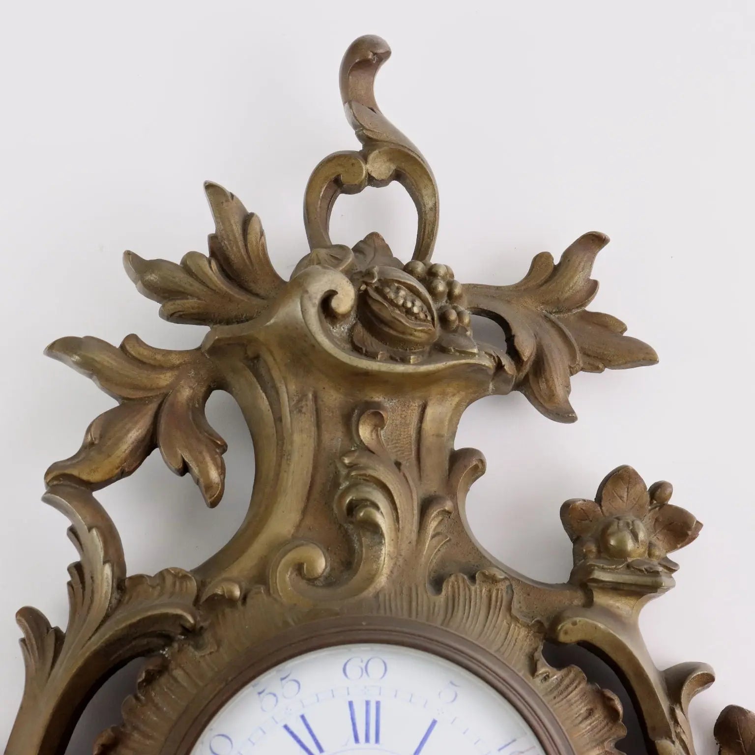 Antique Wall Clock Gilded Bronze France 1921 - France, 1921 | Antiques | Fancy Goods