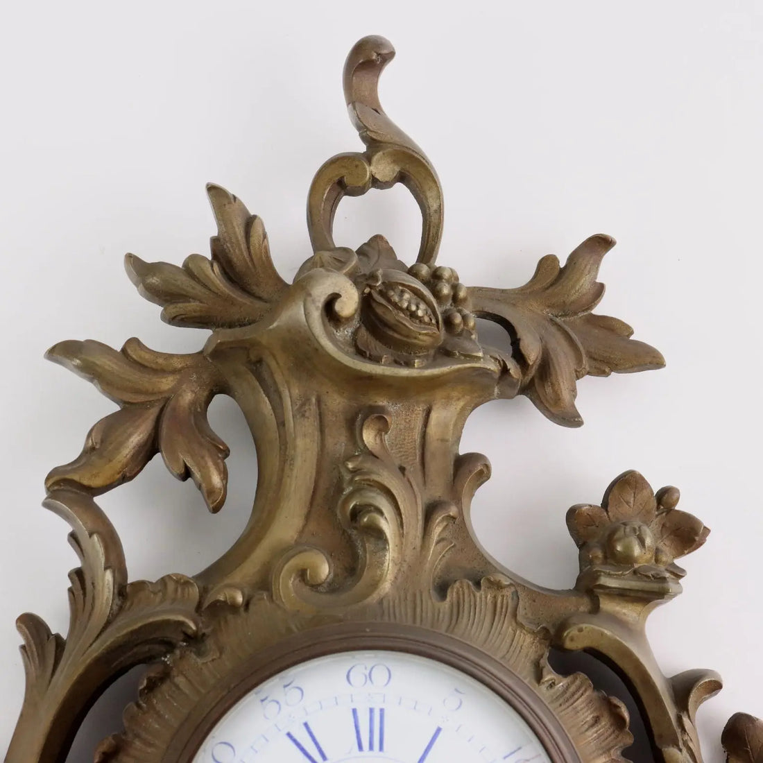Antique Wall Clock Gilded Bronze France 1921 - France, 1921 | Antiques | Fancy Goods