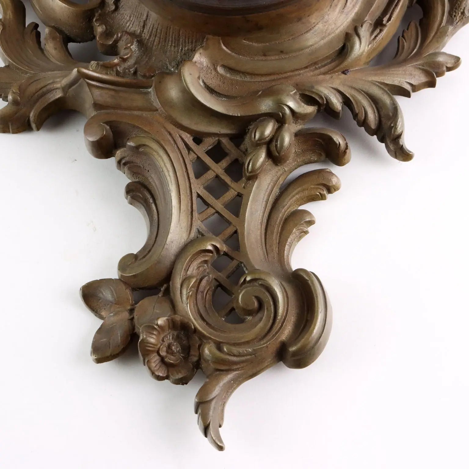 Antique Wall Clock Gilded Bronze France 1921 - France, 1921 | Antiques | Fancy Goods