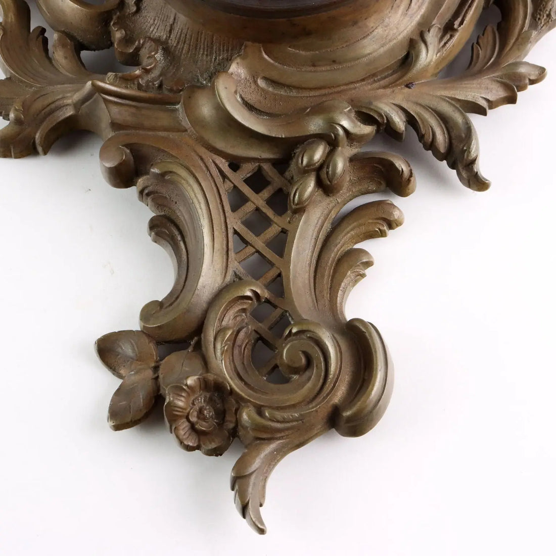 Antique Wall Clock Gilded Bronze France 1921 - France, 1921 | Antiques | Fancy Goods