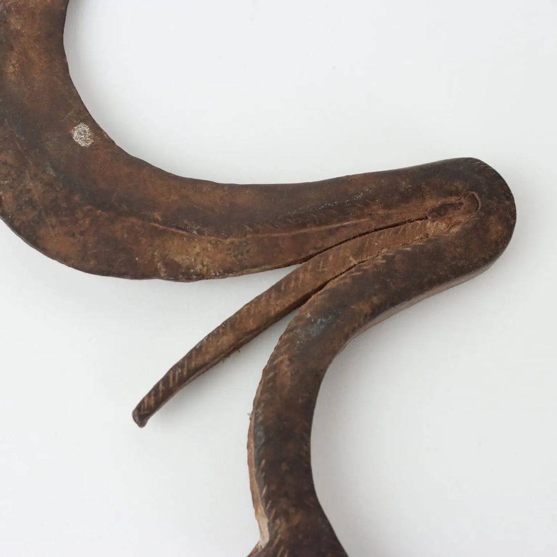 Antique African Knife Leather Iron XX Century - Africa, Late XX Century | Antiques | Fancy Goods