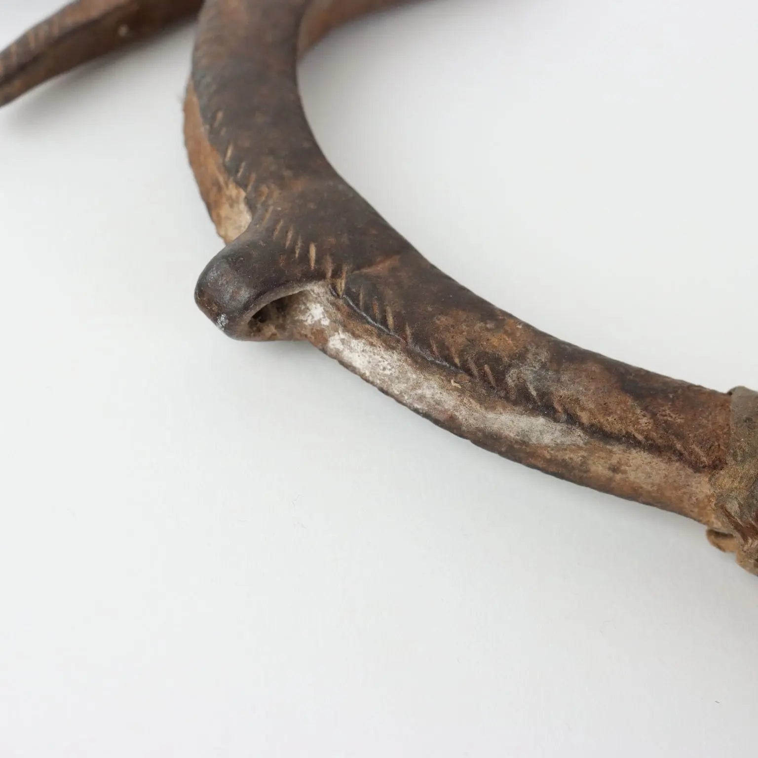 Antique African Knife Leather Iron XX Century - Africa, Late XX Century | Antiques | Fancy Goods