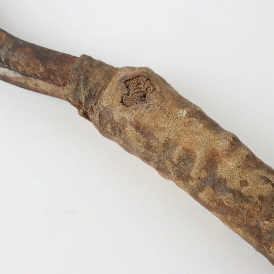 Antique African Knife Leather Iron XX Century - Africa, Late XX Century | Antiques | Fancy Goods