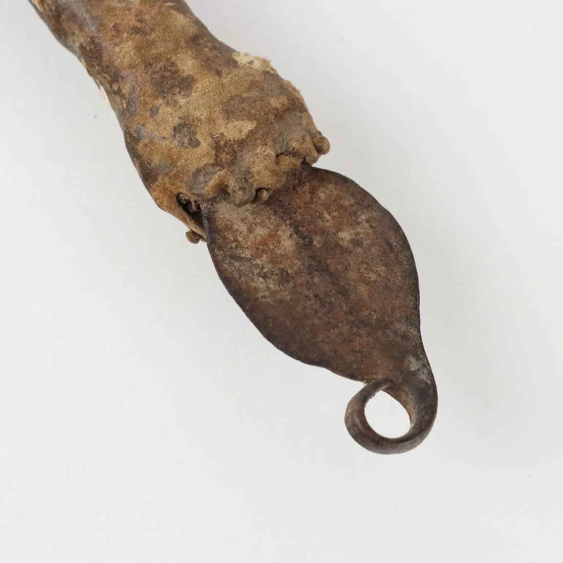Antique African Knife Leather Iron XX Century - Africa, Late XX Century | Antiques | Fancy Goods